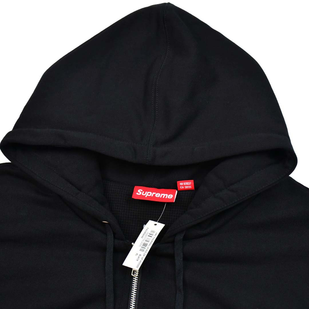 Supreme Arc Thermal Lined Zip Up Hooded Sweatshirt - DesignerGu