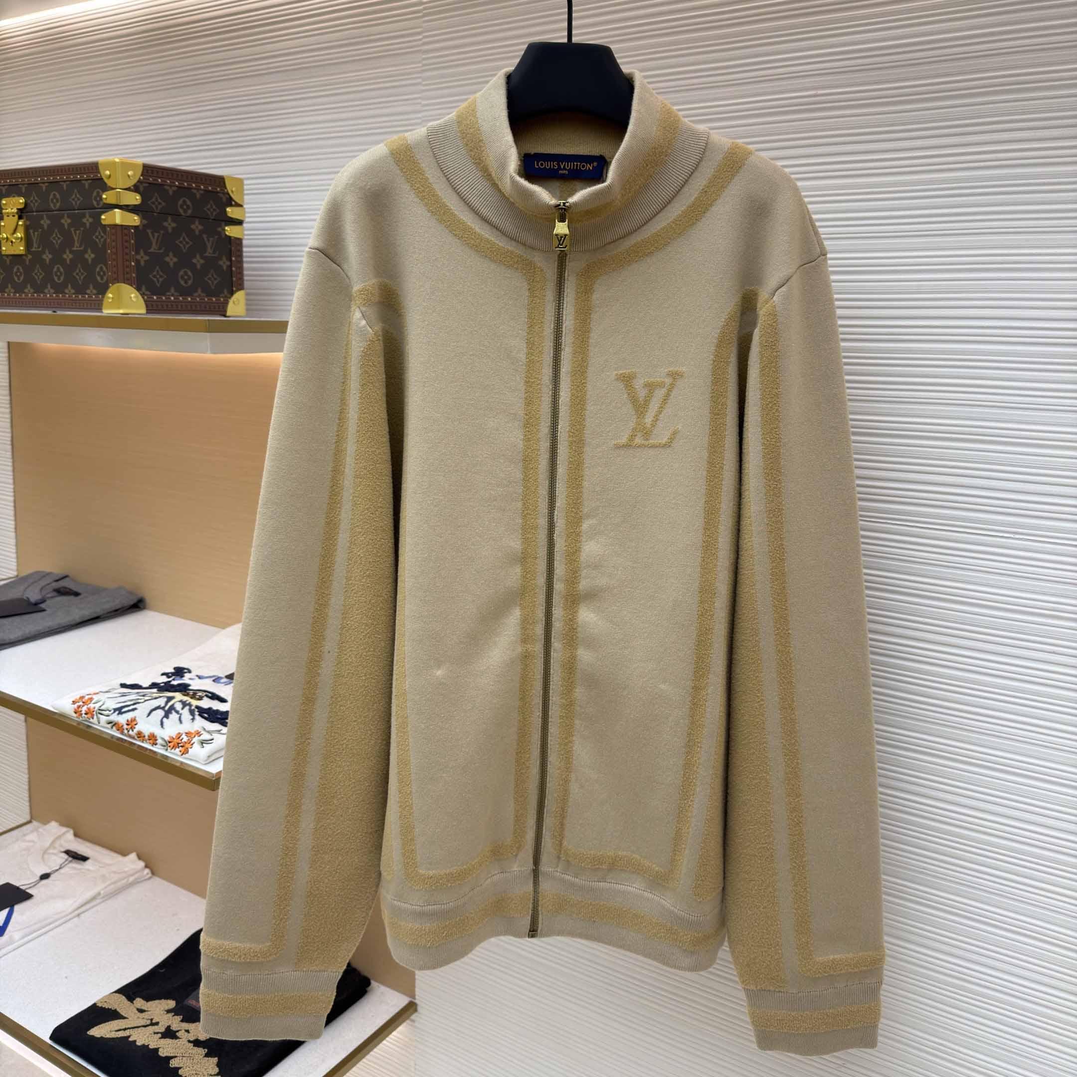 Louis Vuitton Knit Track Top - DesignerGu