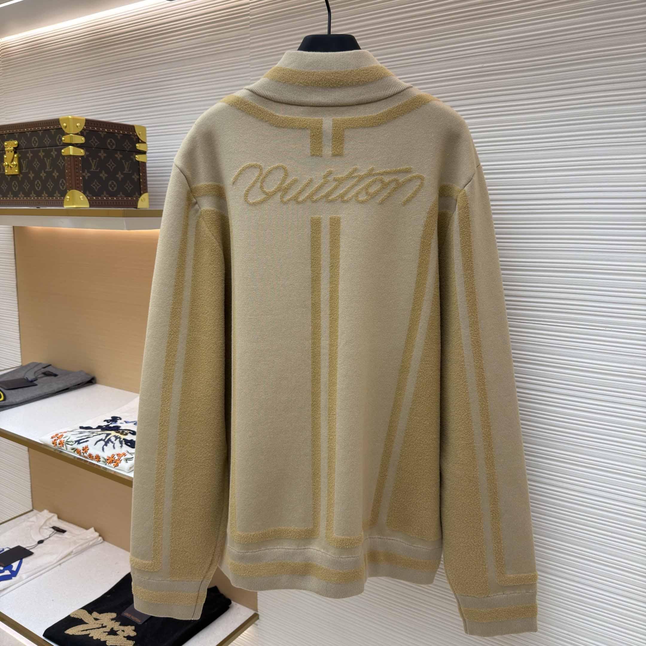 Louis Vuitton Knit Track Top - DesignerGu