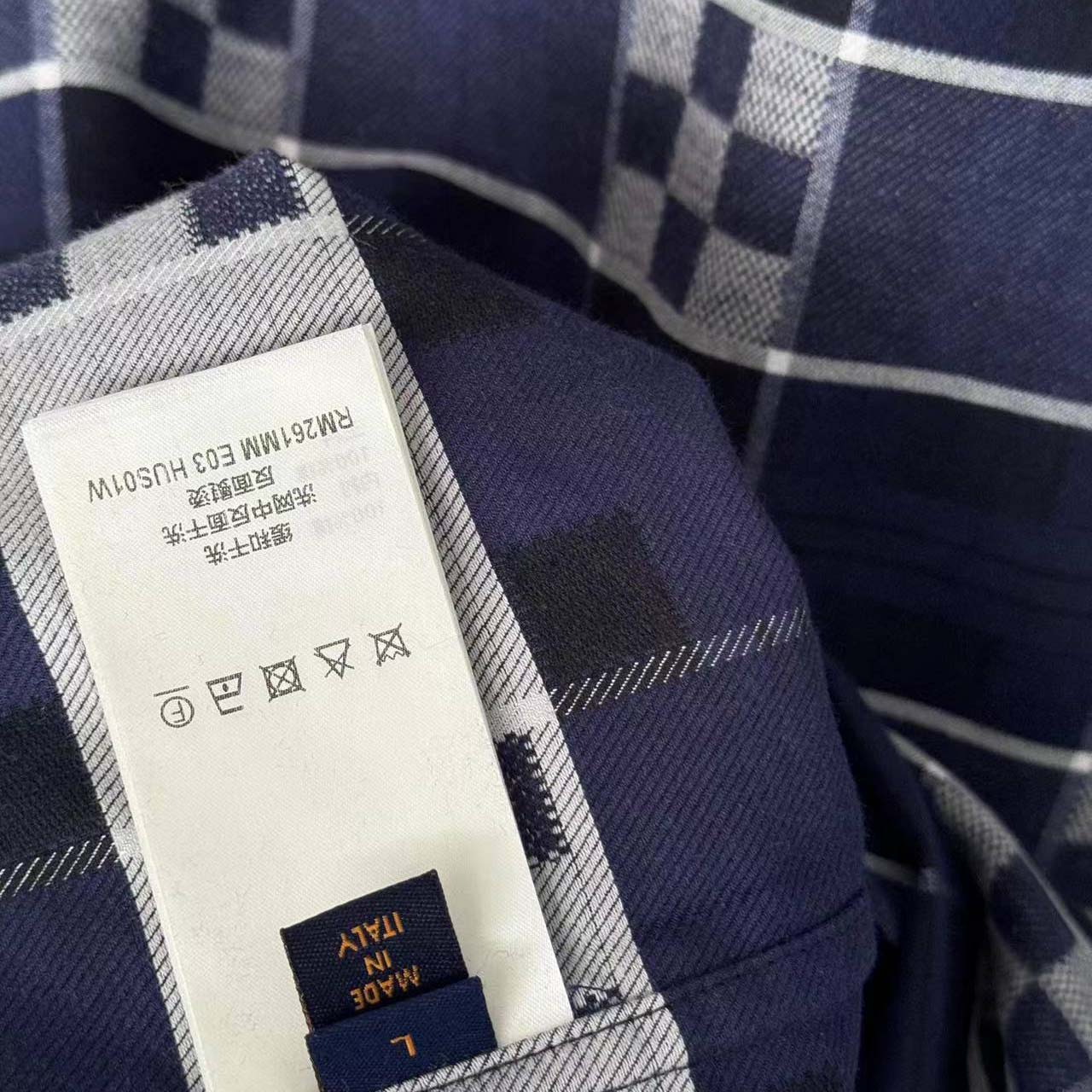 Louis Vuitton Flannel Shirt - DesignerGu