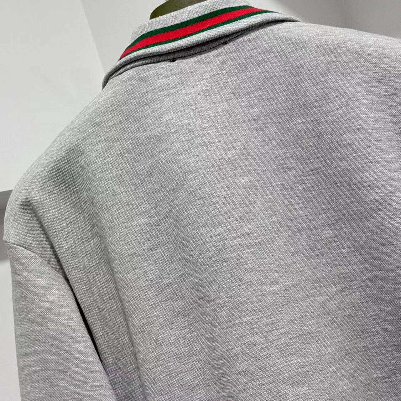 Gucci Zip-up Funnel-neck T-shirt - DesignerGu