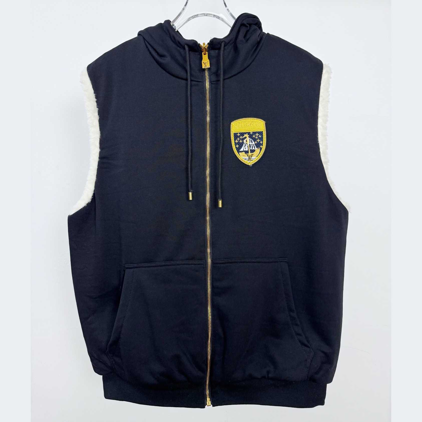 Louis Vuitton Reversible Fleece Gilet - DesignerGu