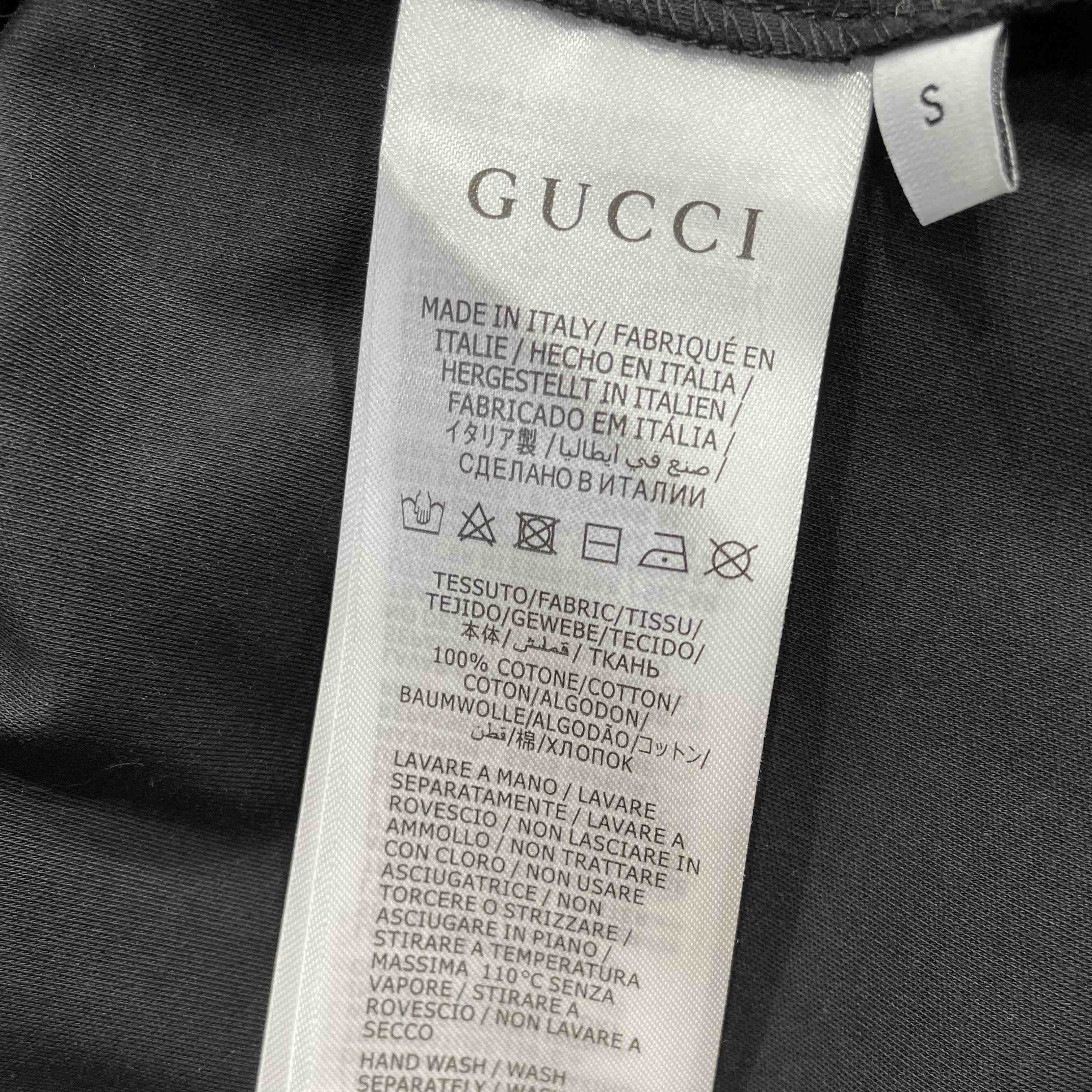Gucci Soft Cotton Jersey T-shirt With Print - DesignerGu