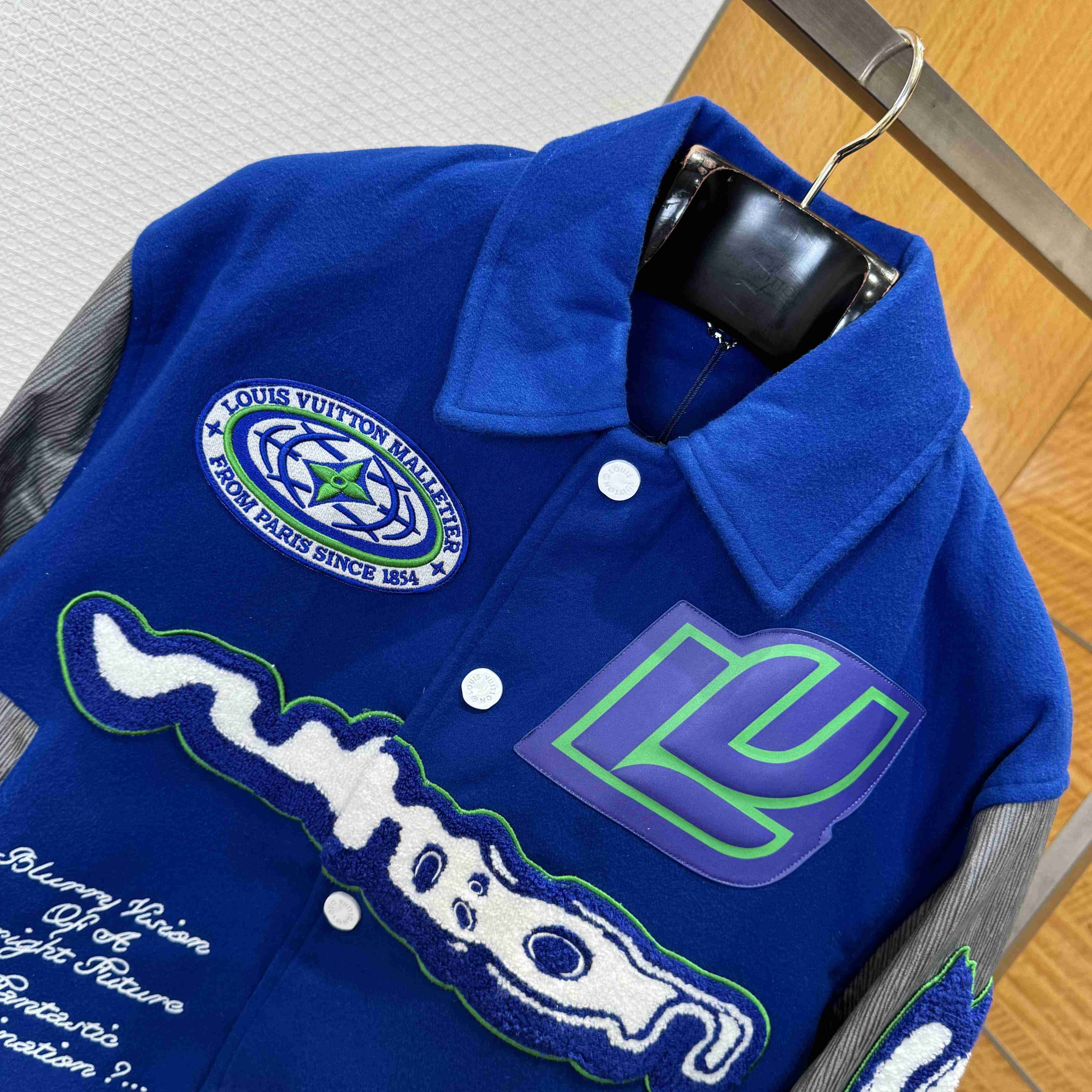 Louis Vuitton Varsity Jacket  - DesignerGu