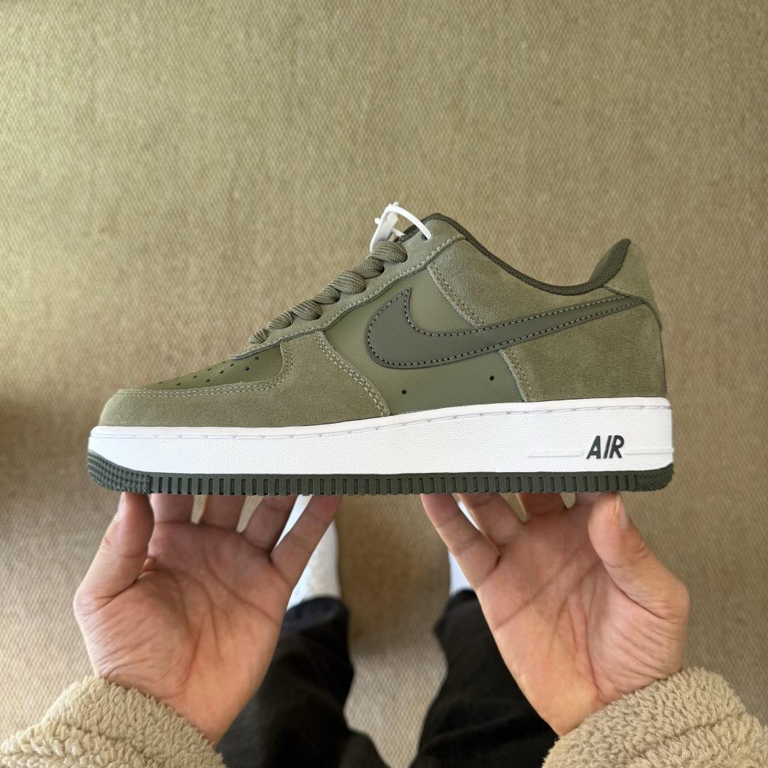 Nike Air Force 1 Low “Olive Suede” | IB6388-200 - DesignerGu