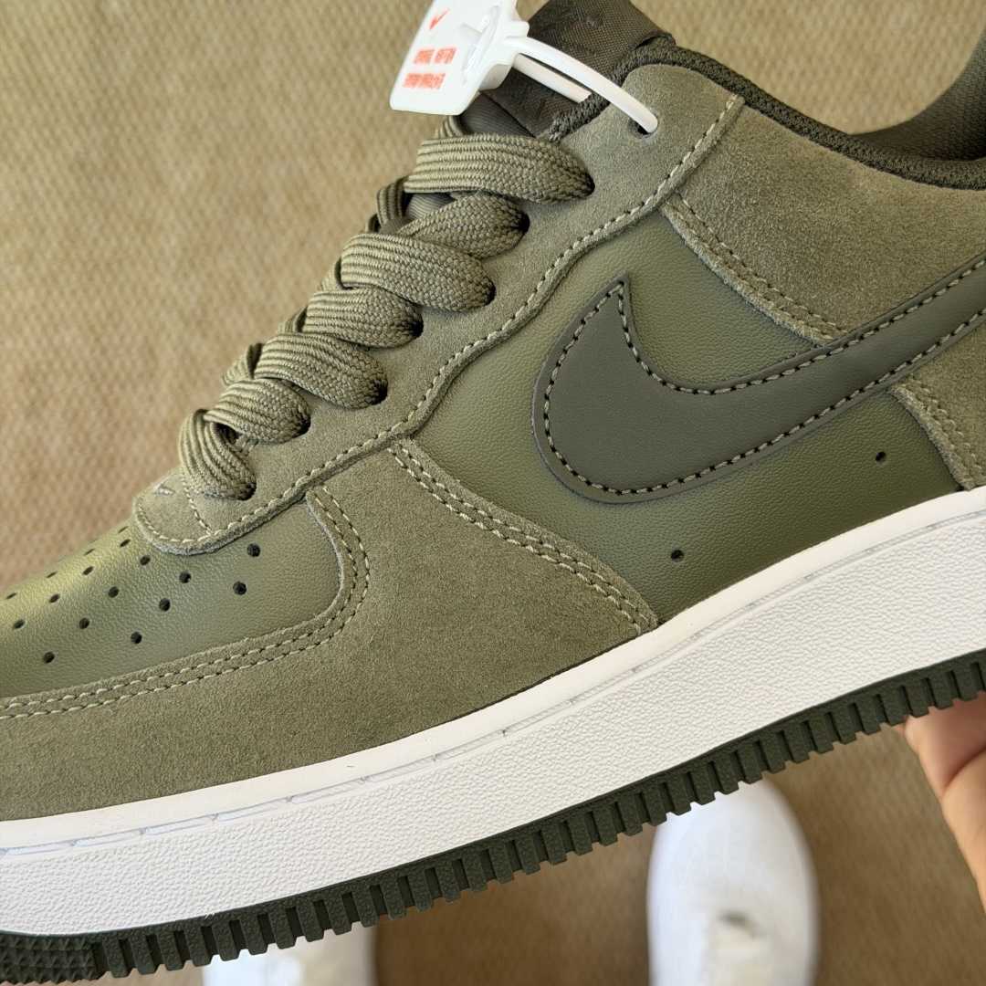 Nike Air Force 1 Low “Olive Suede” | IB6388-200 - DesignerGu