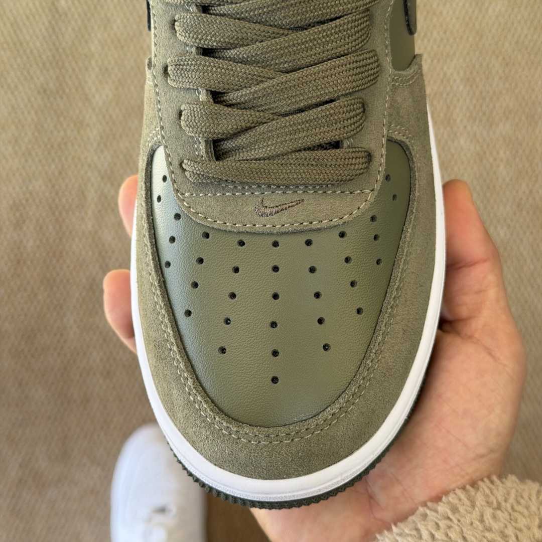 Nike Air Force 1 Low “Olive Suede” | IB6388-200 - DesignerGu