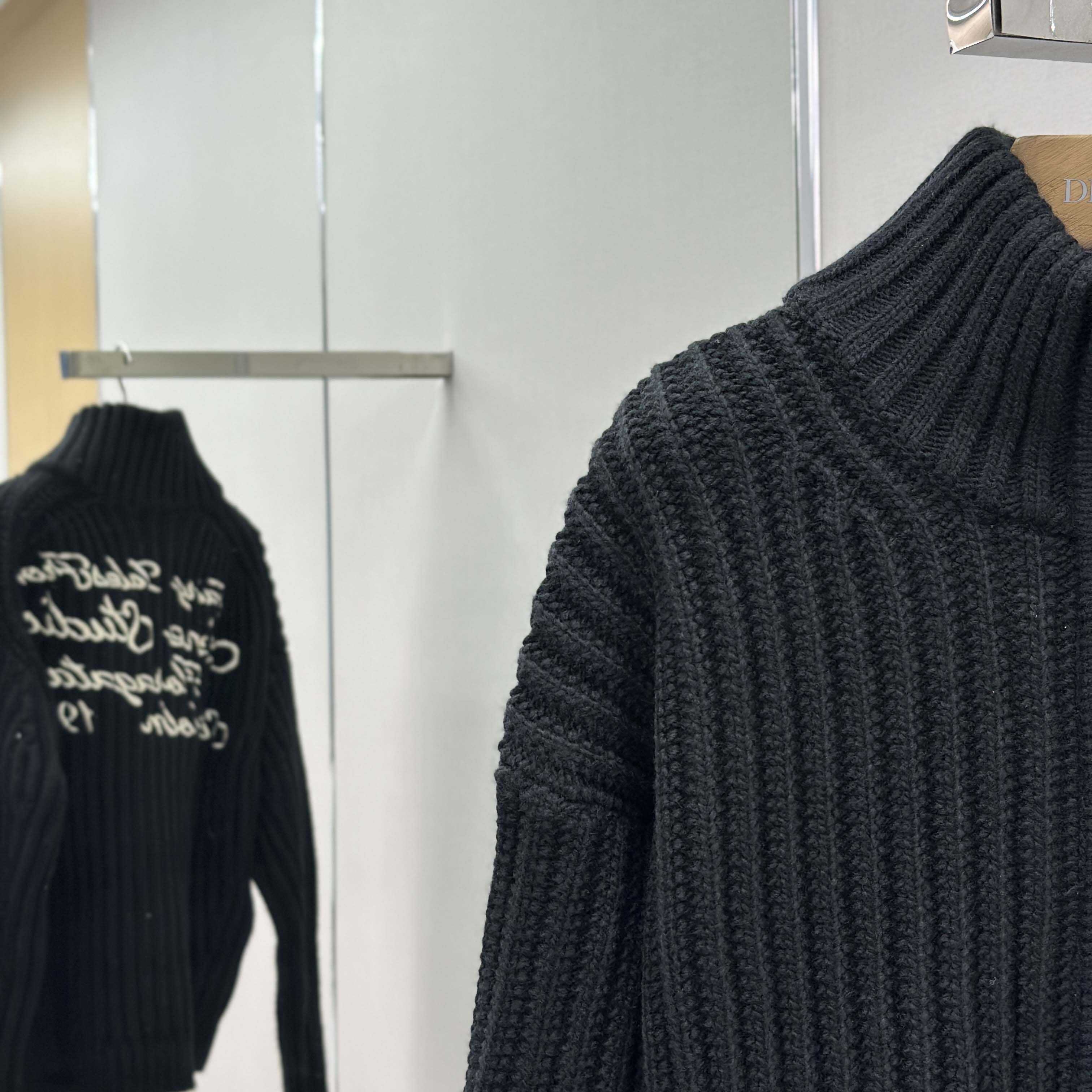 Acne Studios Wool Zip Cardigan - DesignerGu