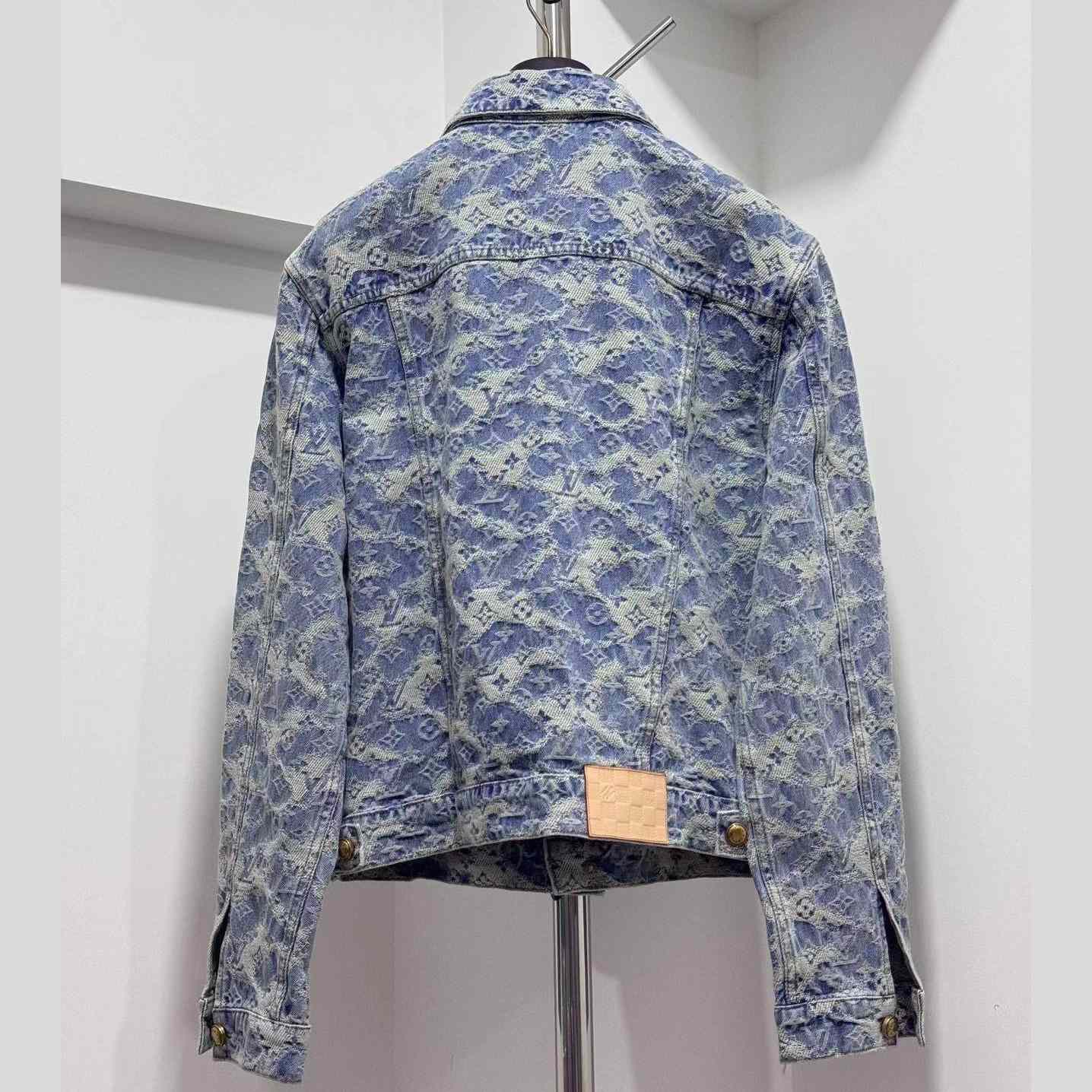 Louis Vuitton Monogram Denim Trucker Jacket - DesignerGu