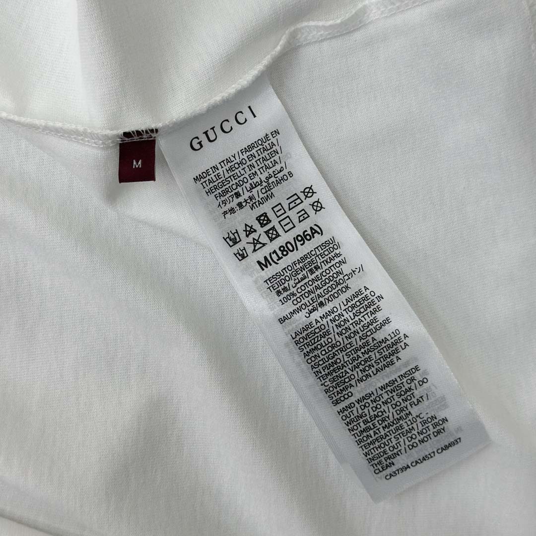 Gucci Cotton Jersey T-shirt With Embroidery - DesignerGu