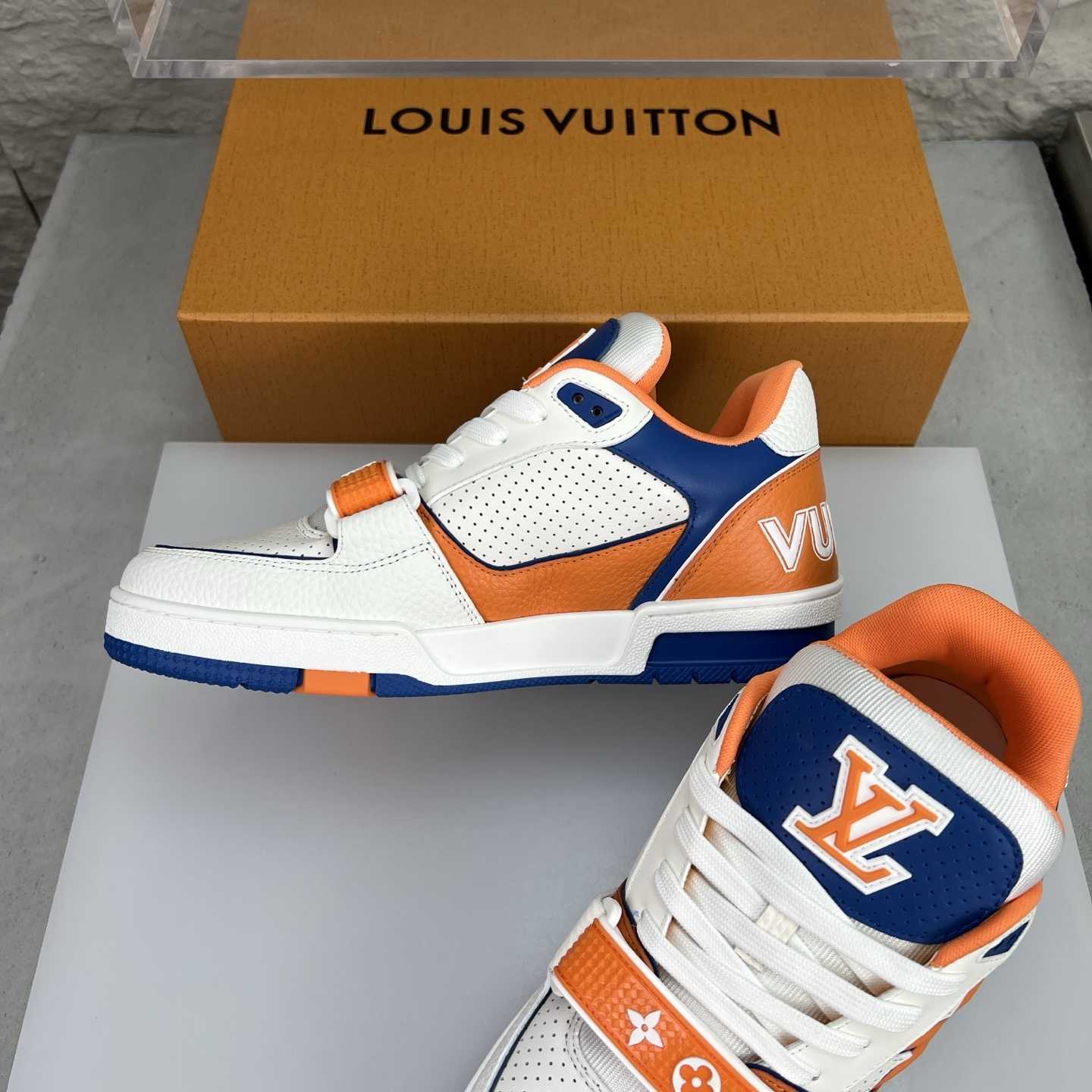 Louis Vuitton LV Trainer Sneaker - DesignerGu