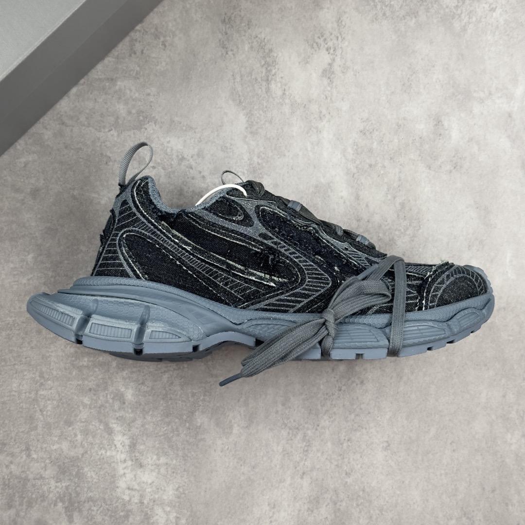 Balenciaga 3XL Distressed Lace-up Sneakers - DesignerGu