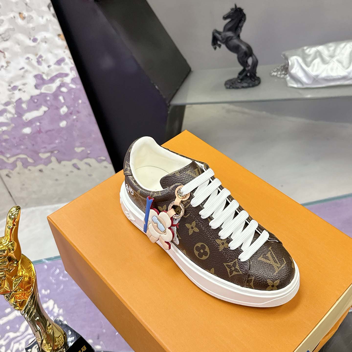 Louis Vuitton Time Out Sneaker    - DesignerGu