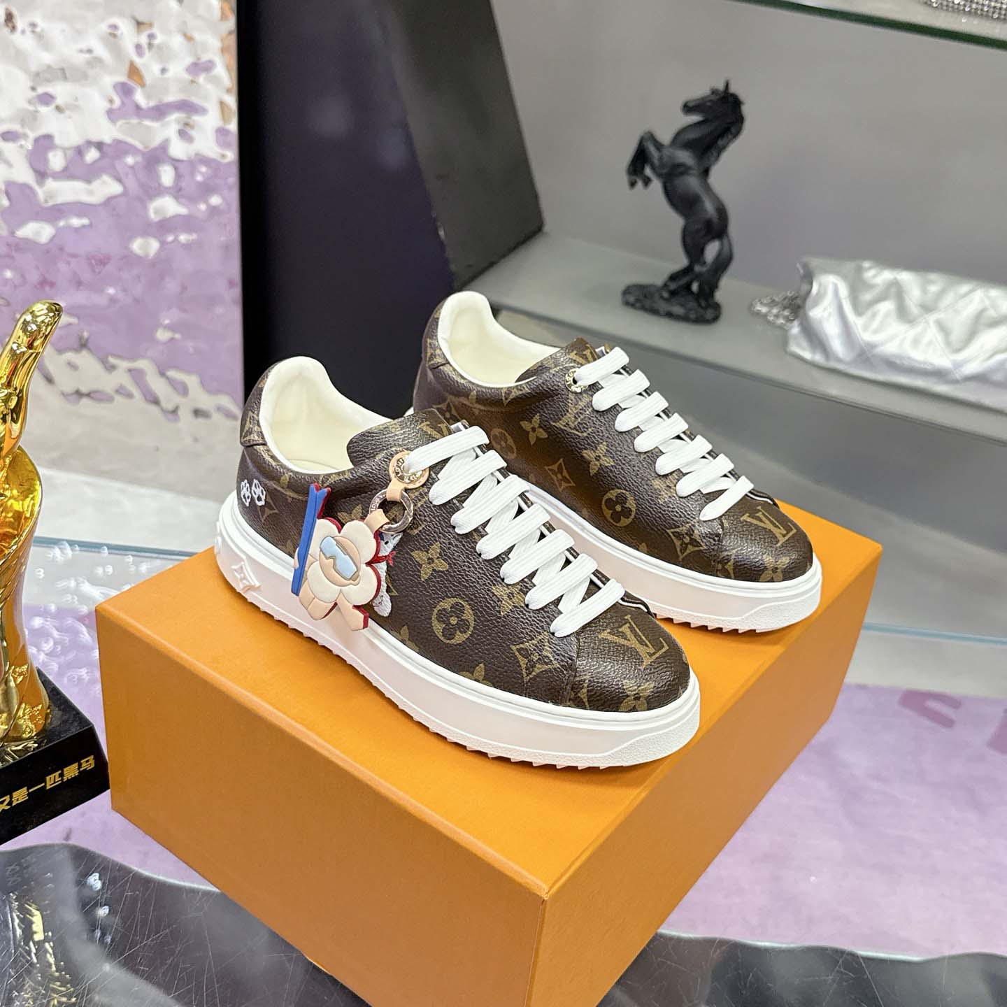 Louis Vuitton Time Out Sneaker    - DesignerGu