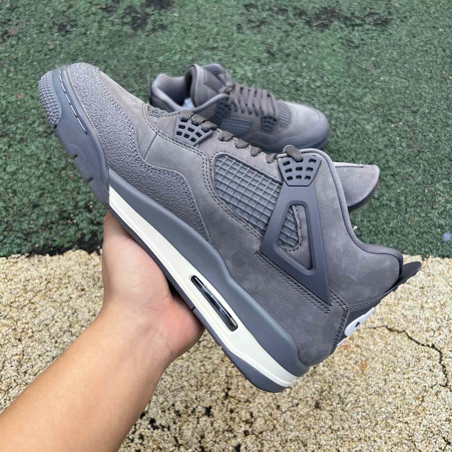 Air Jordan 4 x Nigel Sylvester “Grey Brick” | HF4340-002   - DesignerGu