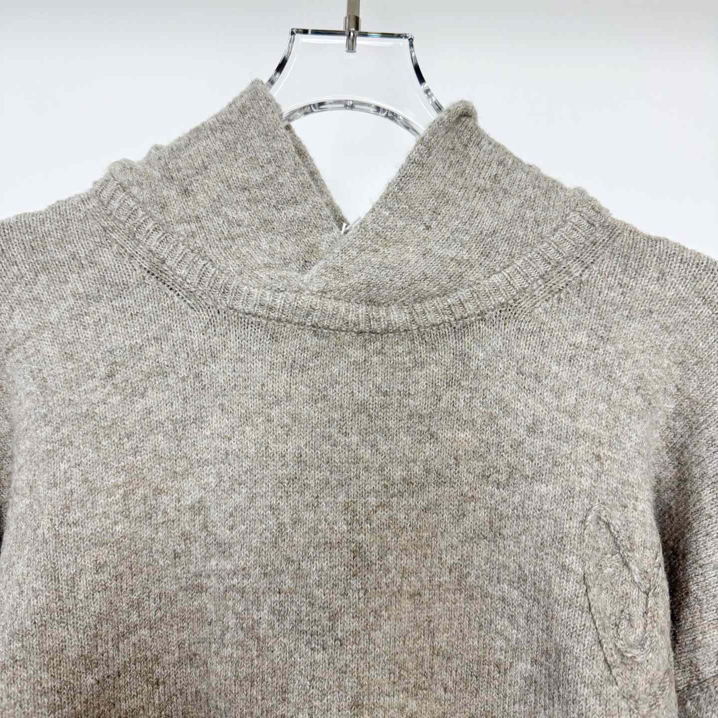 Acne Studios - Layered wool hoodie - DesignerGu