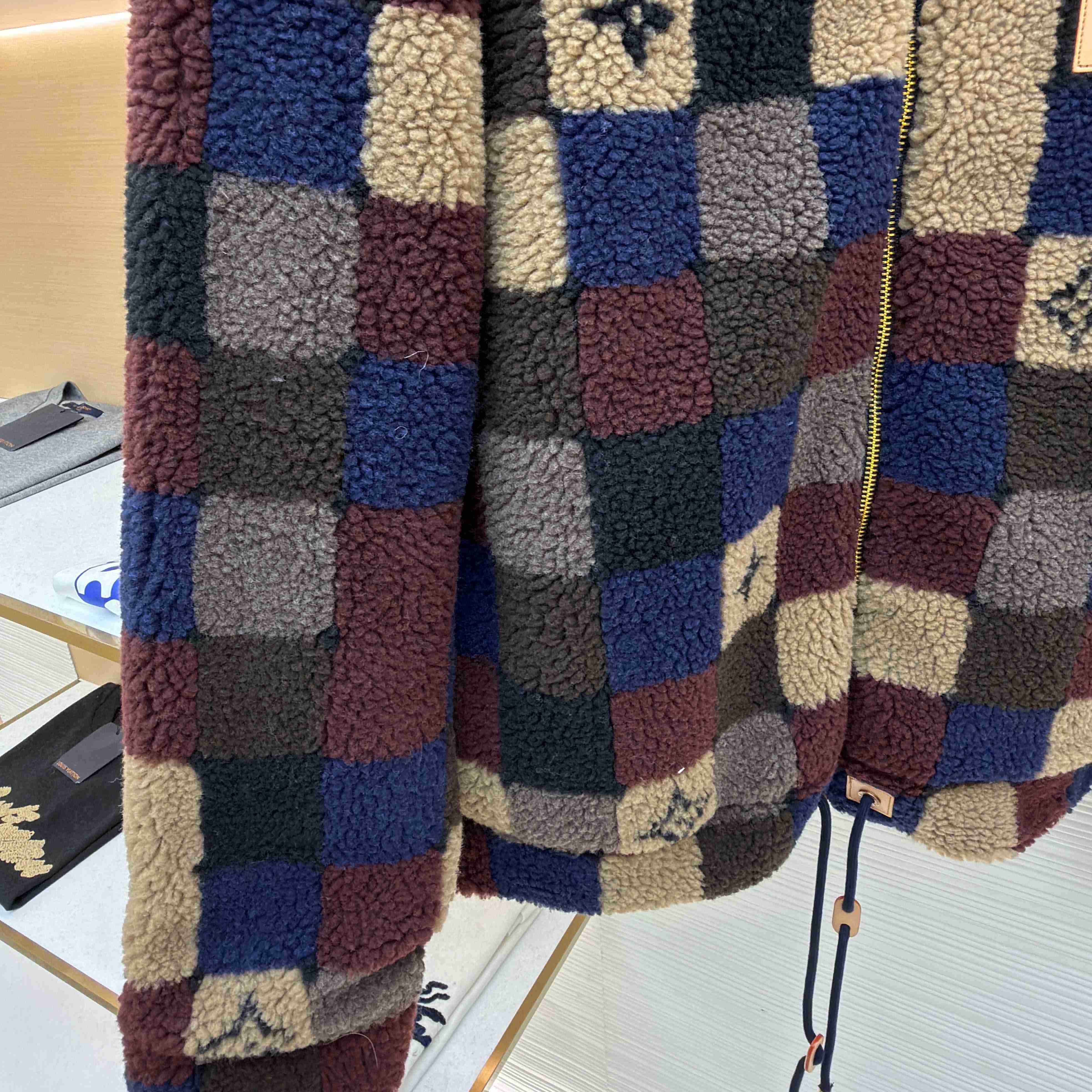 Louis Vuitton Damier Fleece Blouson - DesignerGu