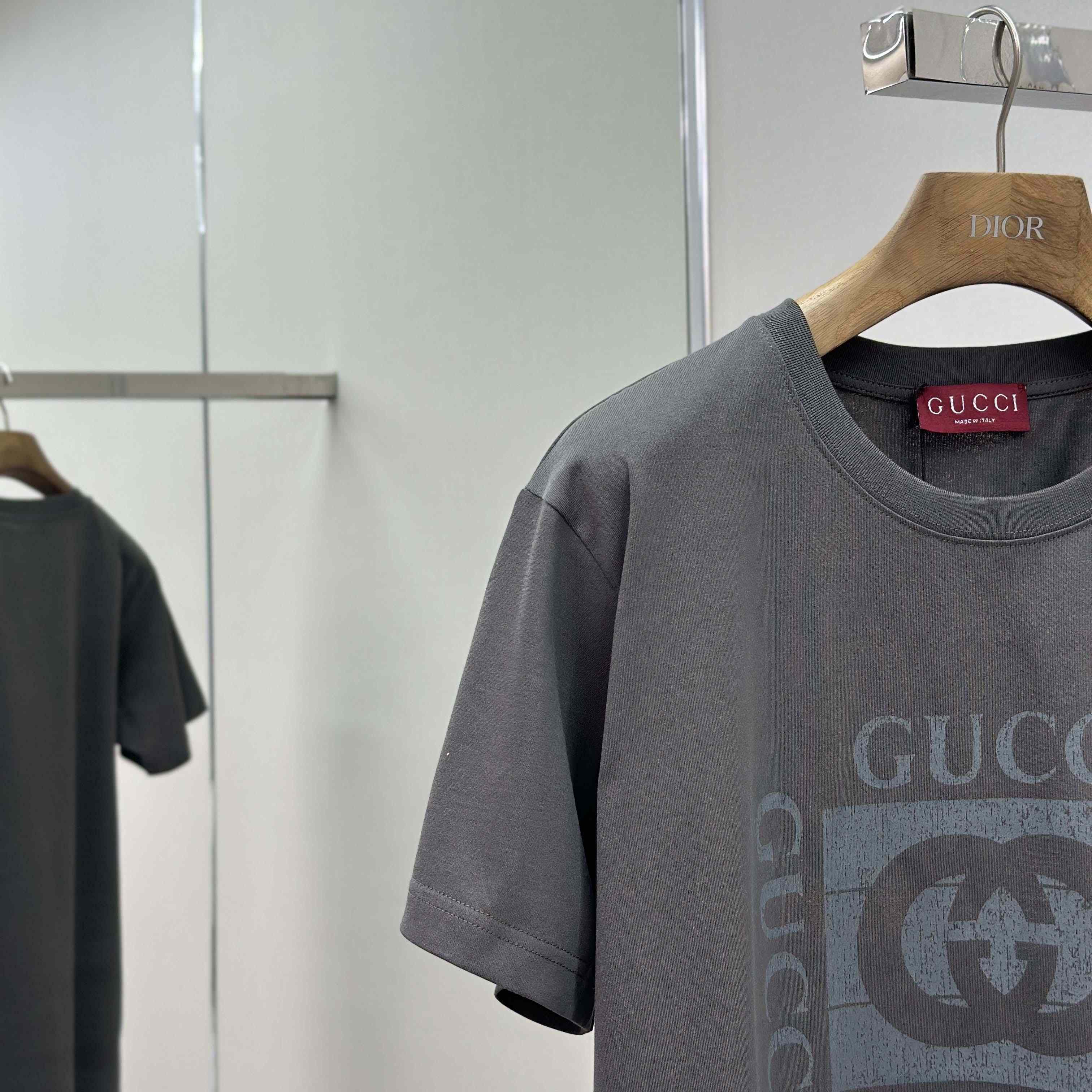 Gucci Cotton Jersey T-shirt With Print - DesignerGu