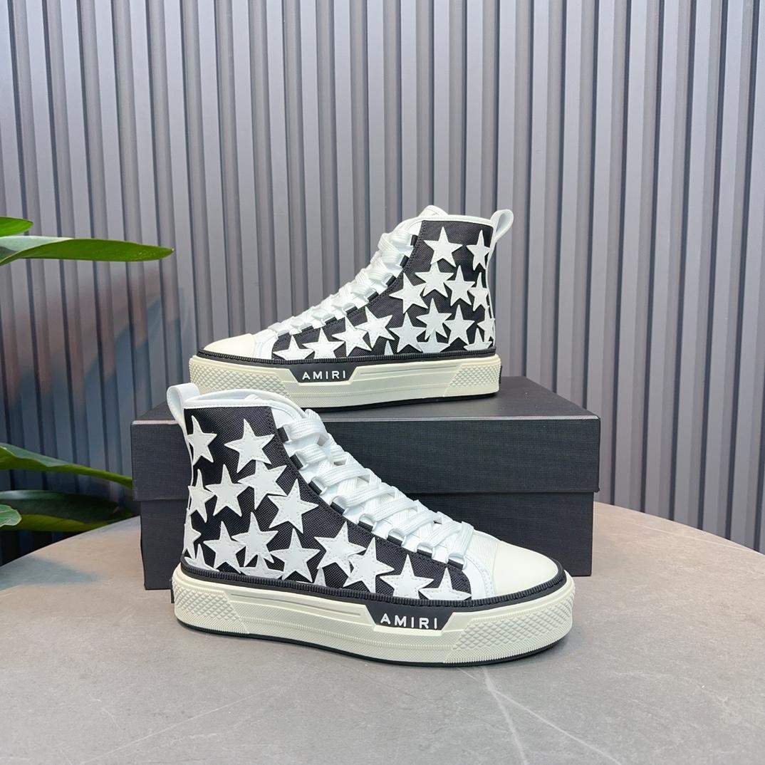 Amiri Stars High-top Sneakers - DesignerGu