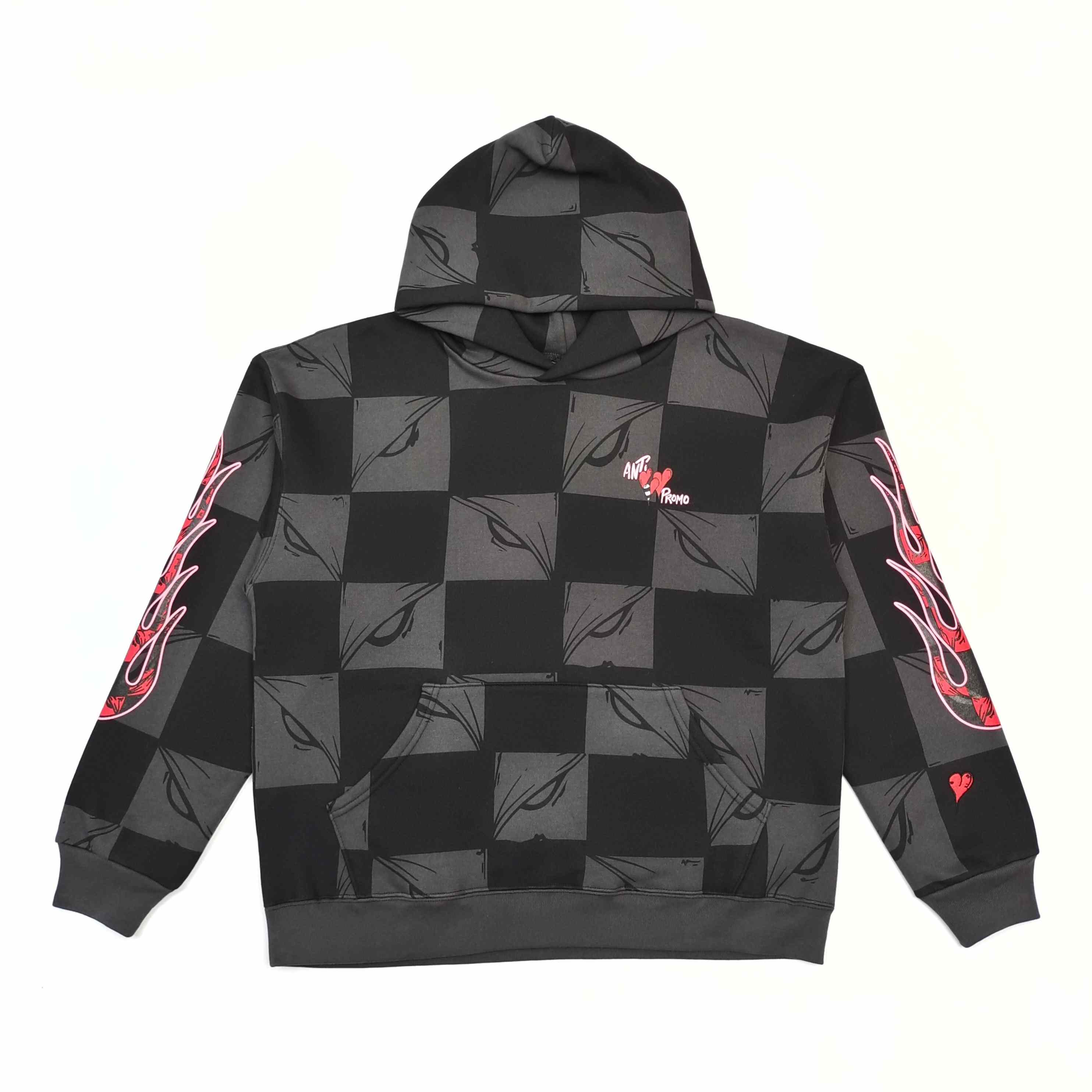 Chrome Hearts Matty Boy Anti-Promo '99 Eyes' flame hoodie - DesignerGu