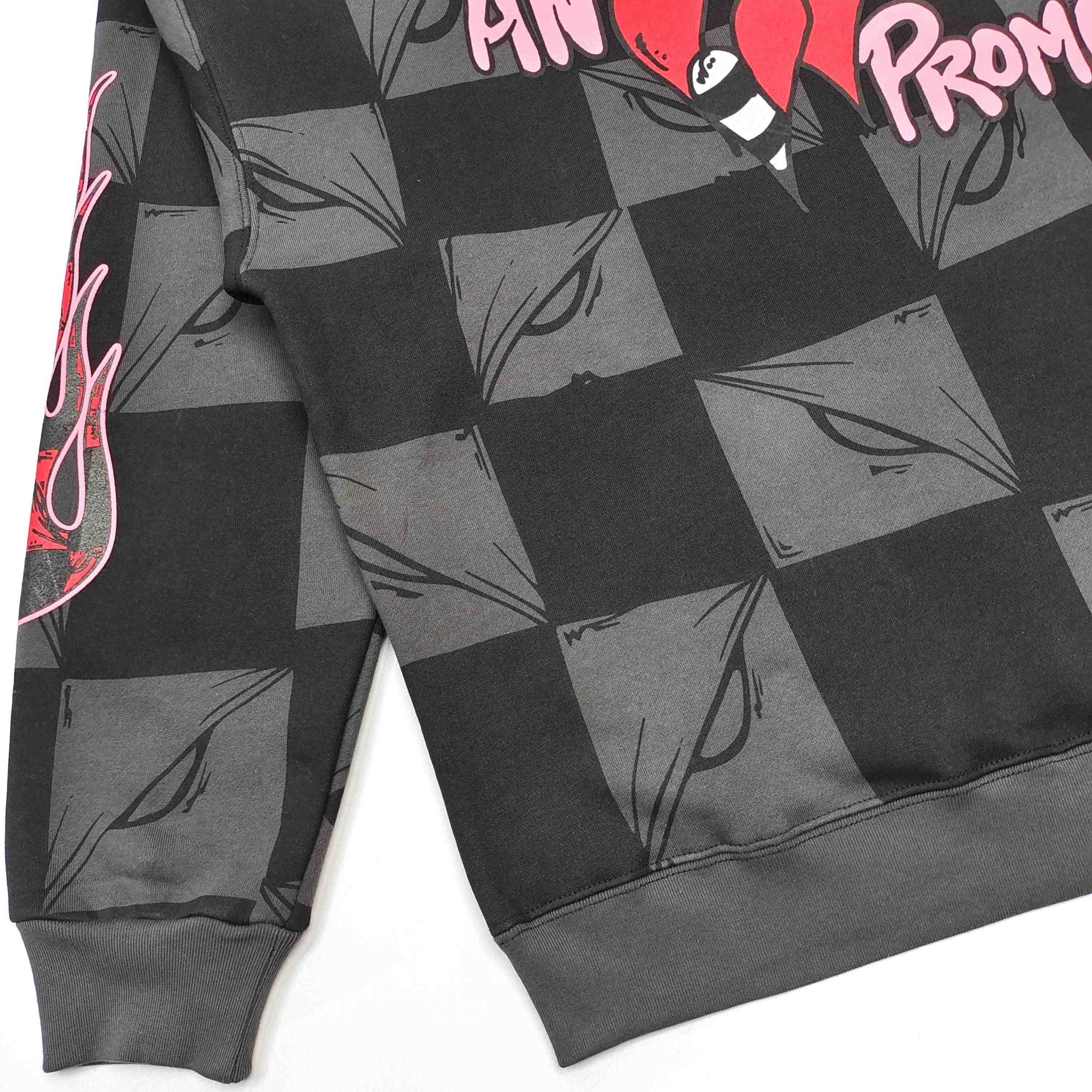 Chrome Hearts Matty Boy Anti-Promo '99 Eyes' flame hoodie - DesignerGu