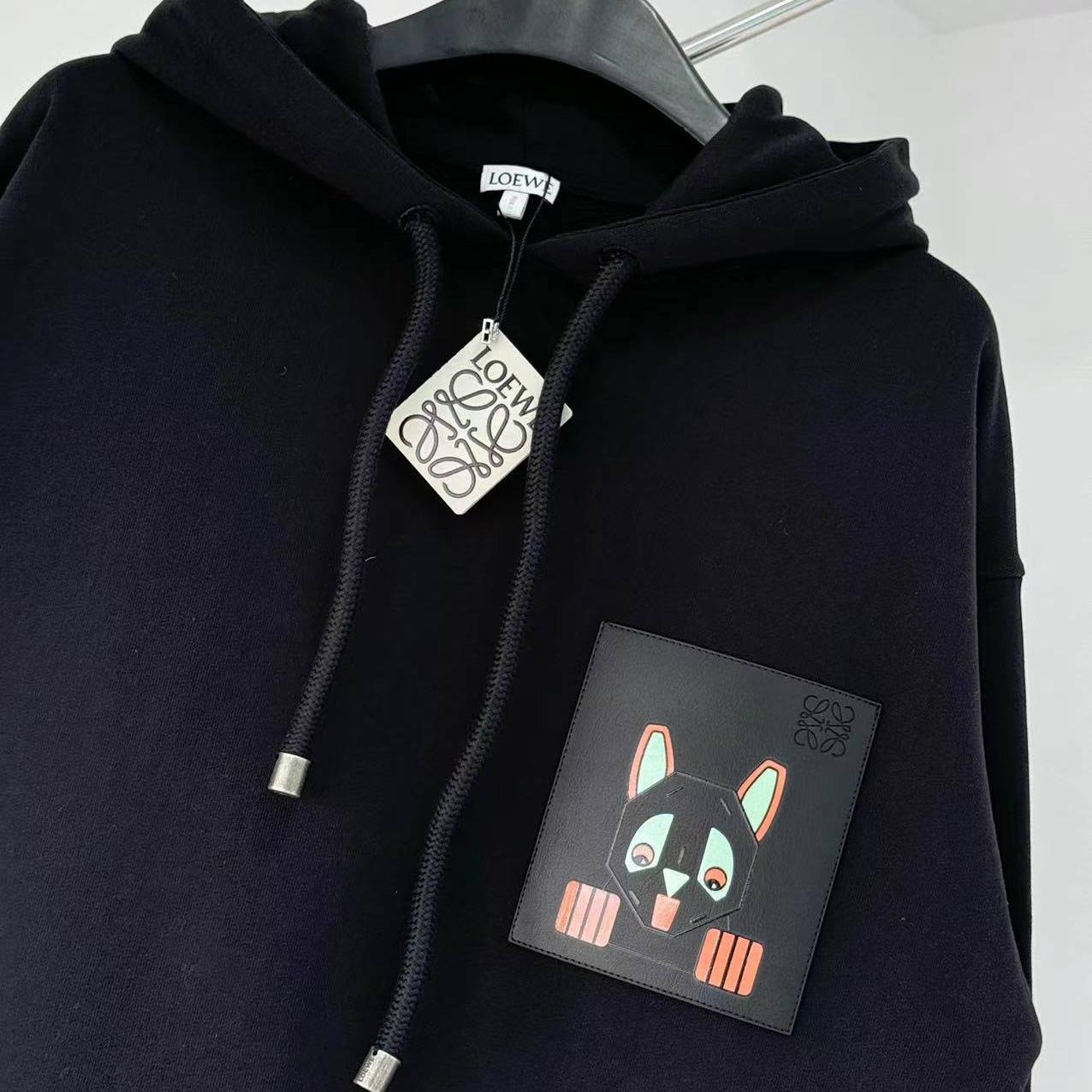 Loewe Relaxed Fit Hoodie - DesignerGu