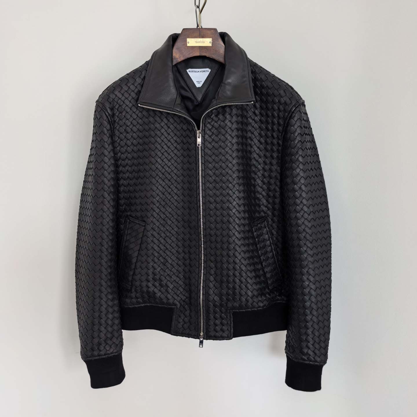 Bottega Veneta Leather Blouson - DesignerGu