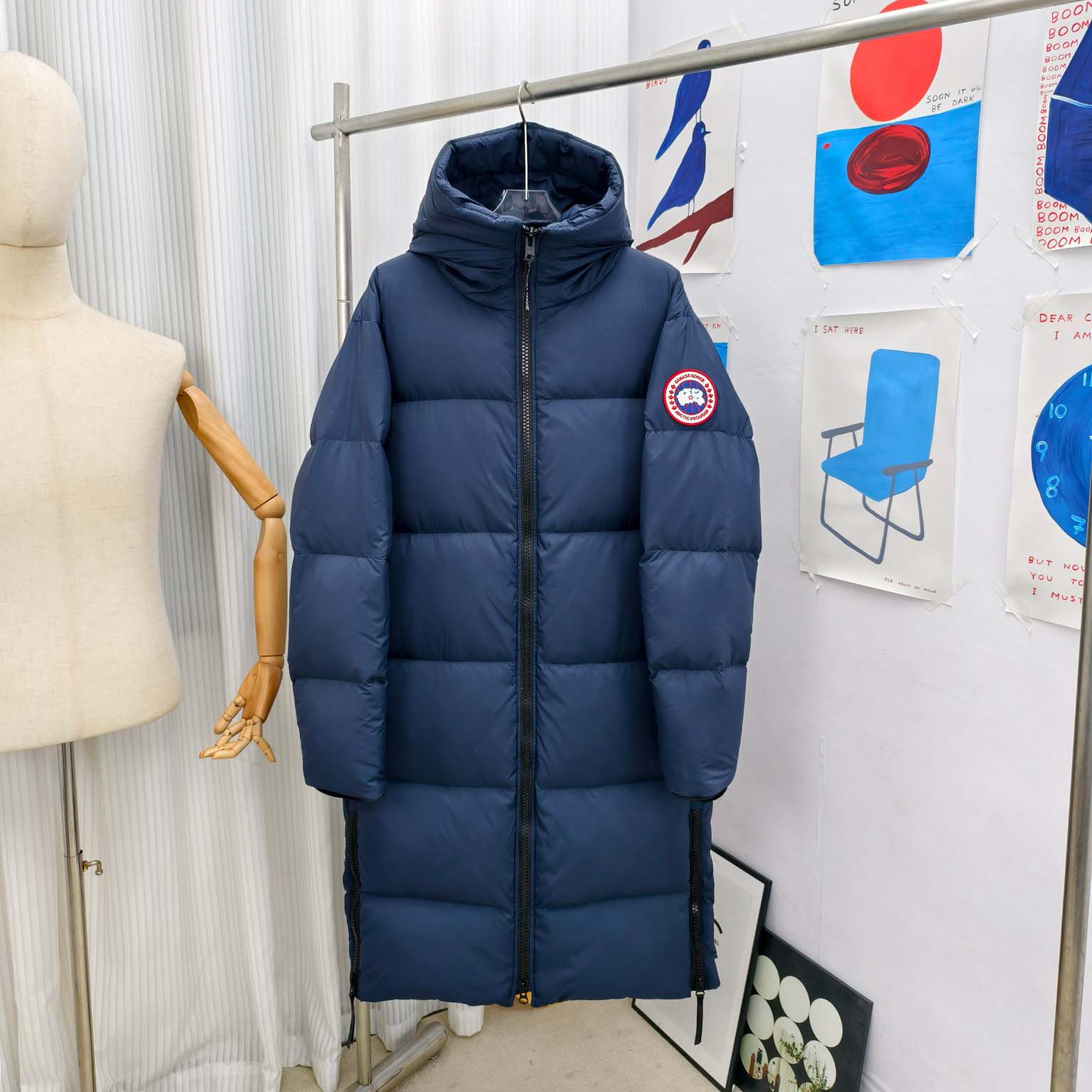 Moncler Lawrence Long Puffer - DesignerGu