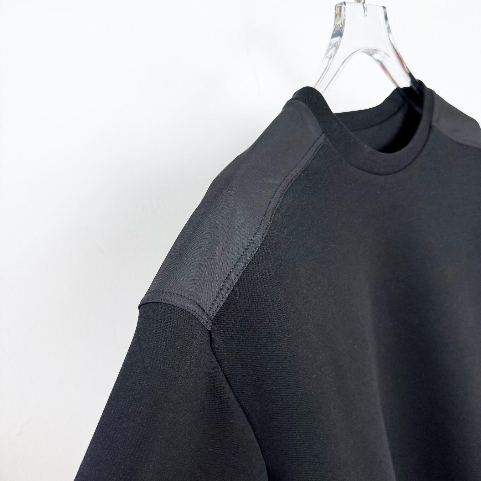 Prada Cotton Fleece And Re-Nylon Sweatshirt - DesignerGu