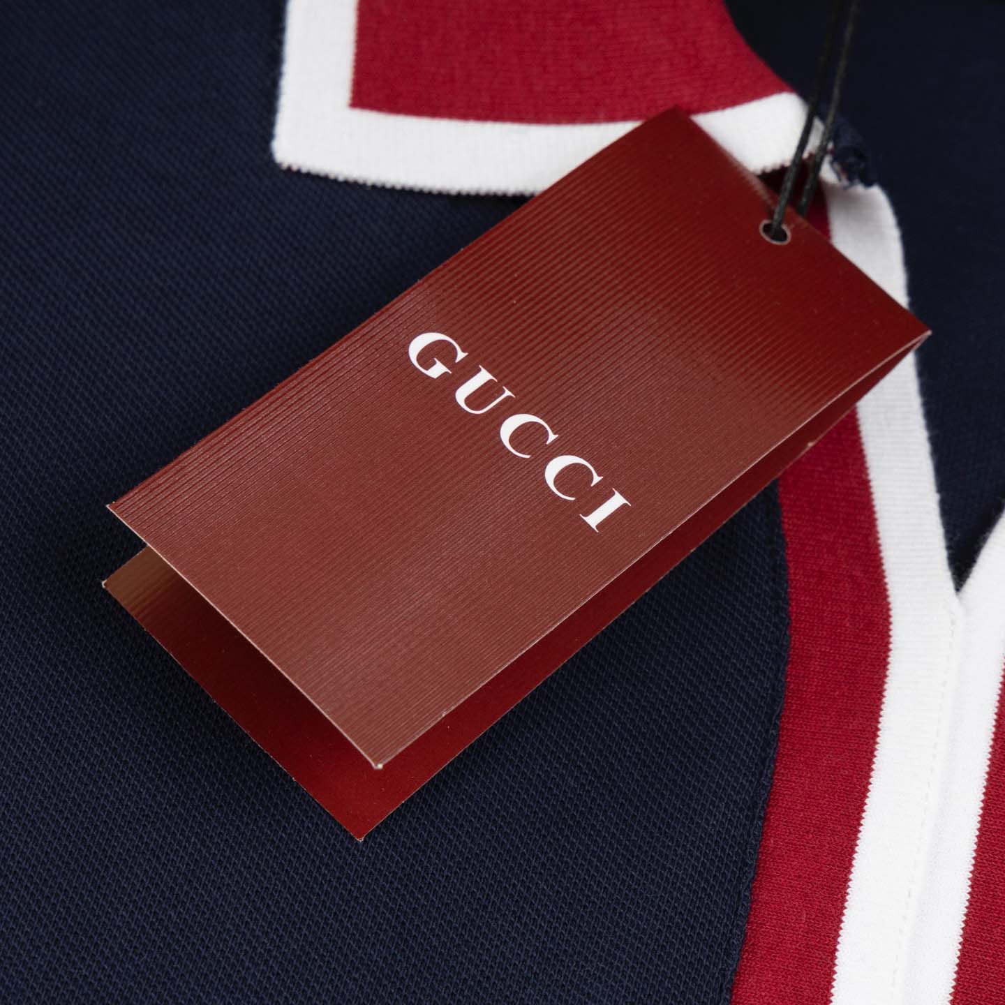 Gucci Cotton Piquet Polo Shirt - DesignerGu