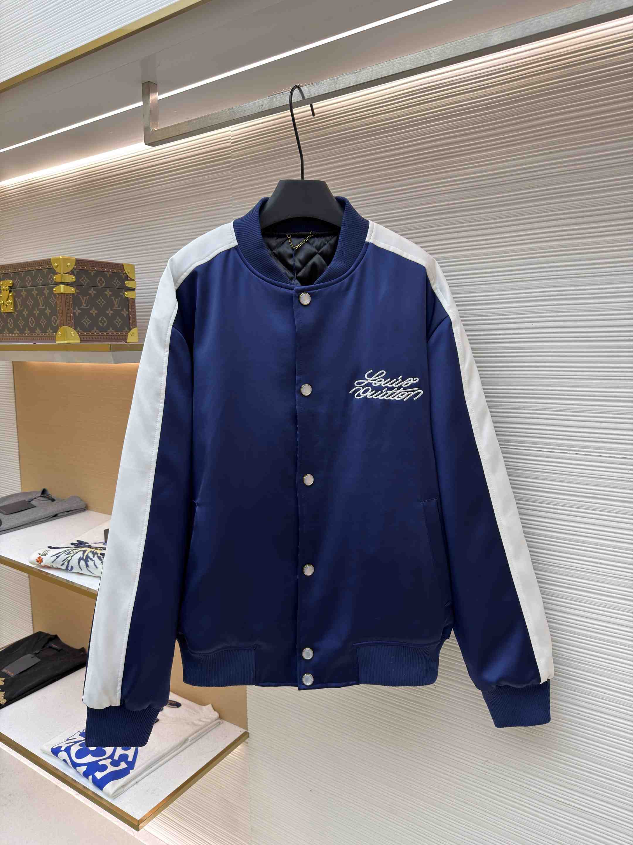 Louis Vuitton Embroidered Souvenir Jacket - DesignerGu
