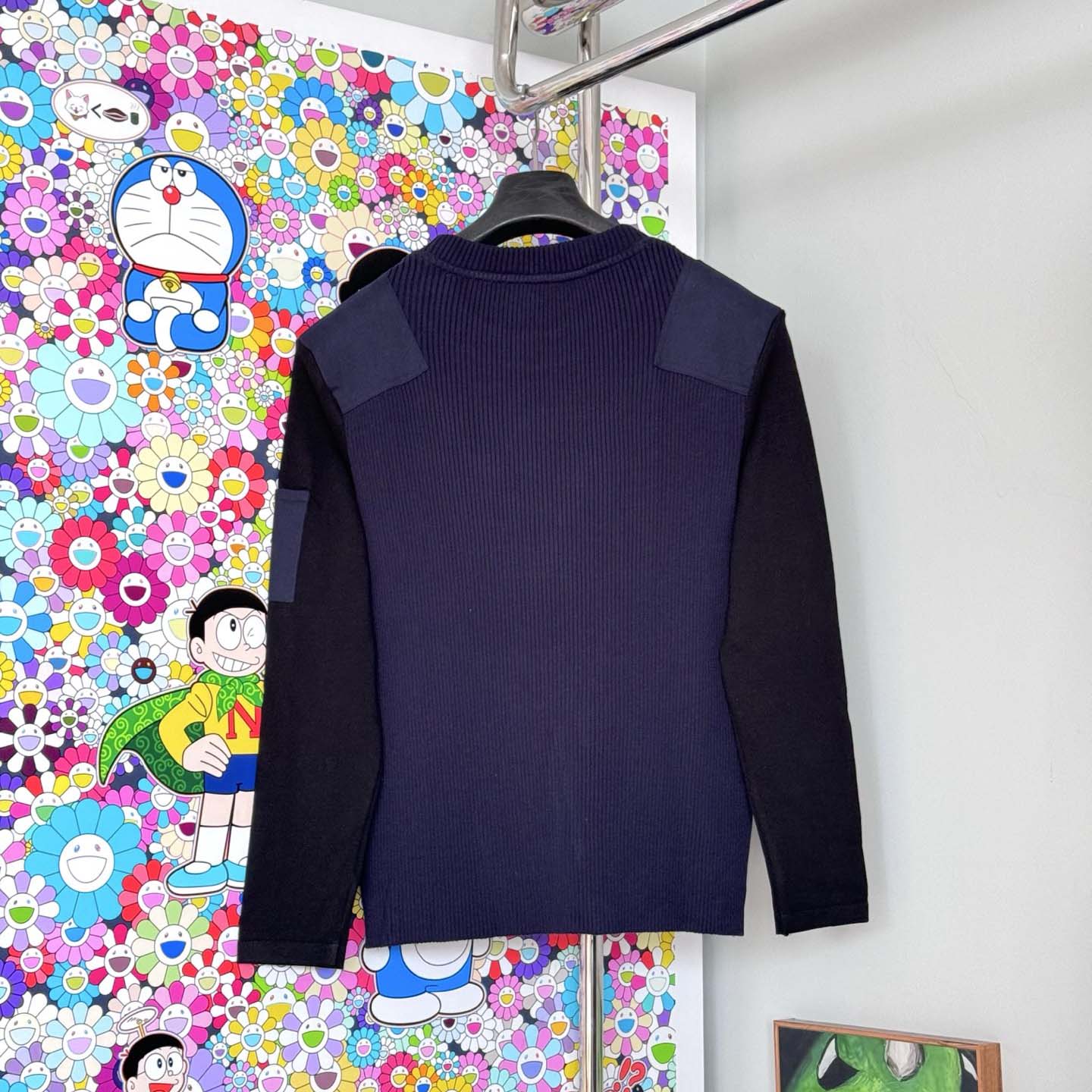 Loewe Long Sleeve Top In Cotton Blend - DesignerGu