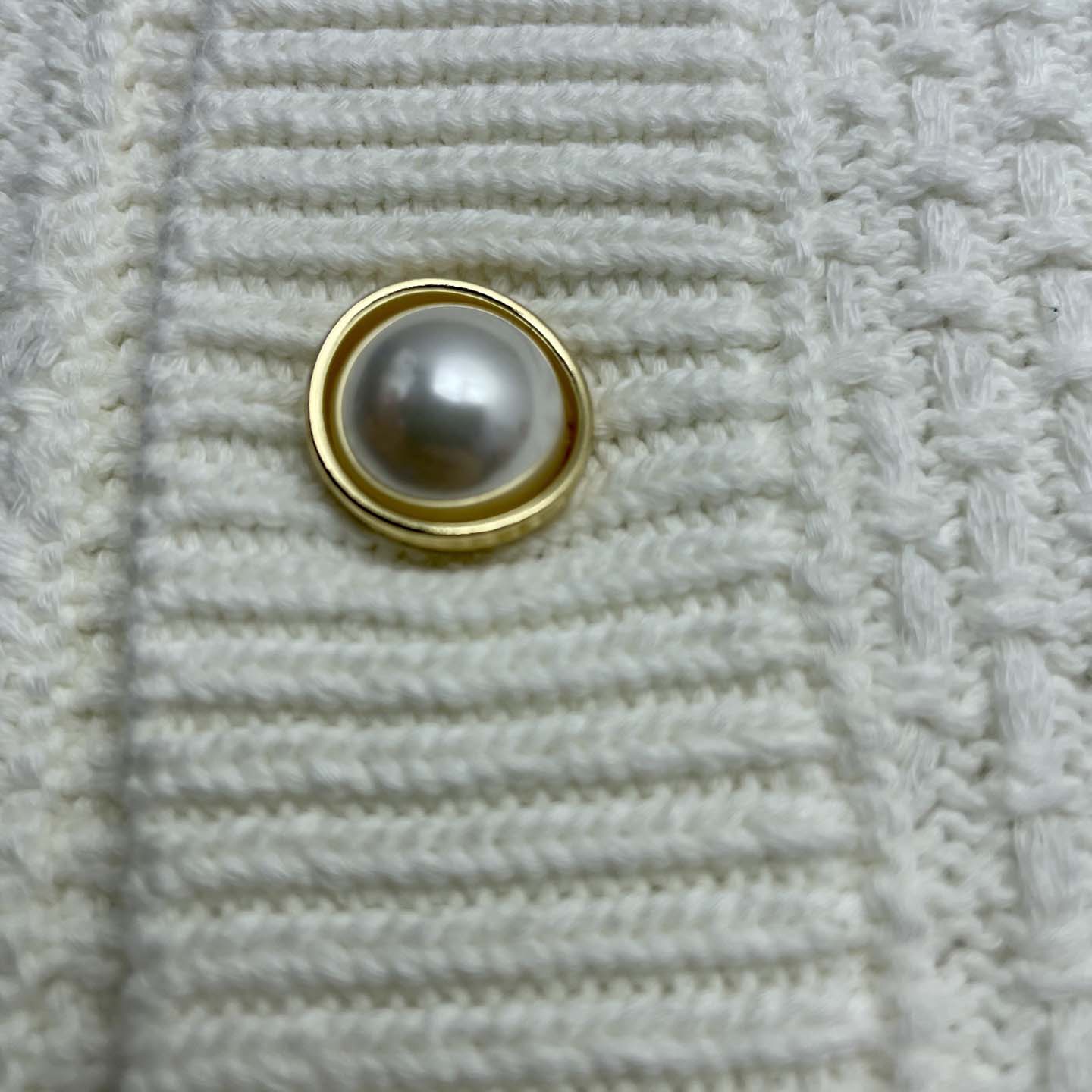 Casablanca Patch-detailing Crochet Shirt   Z6031 - DesignerGu