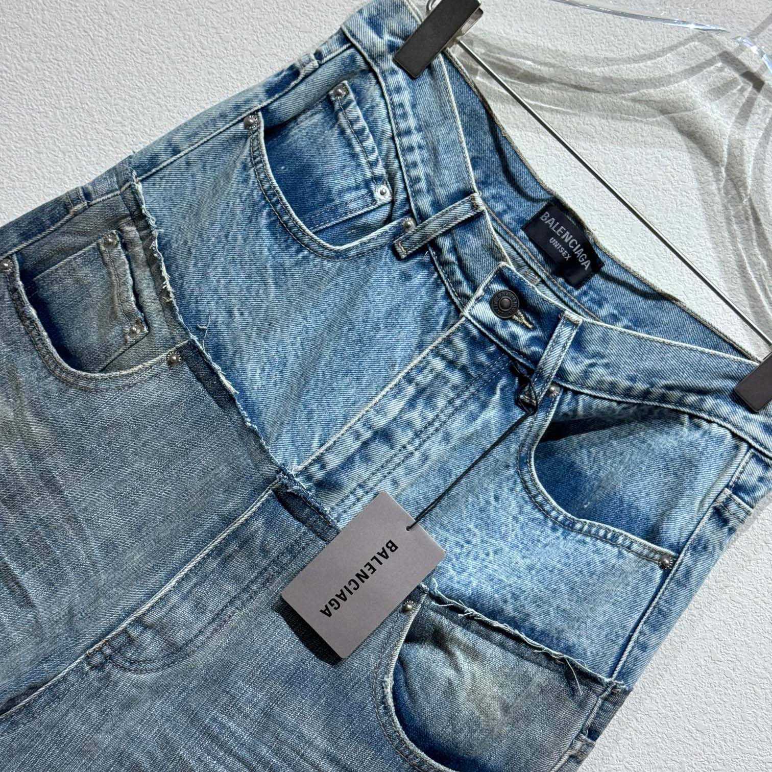 Balenciaga Cut-Up Baggy Pants - DesignerGu