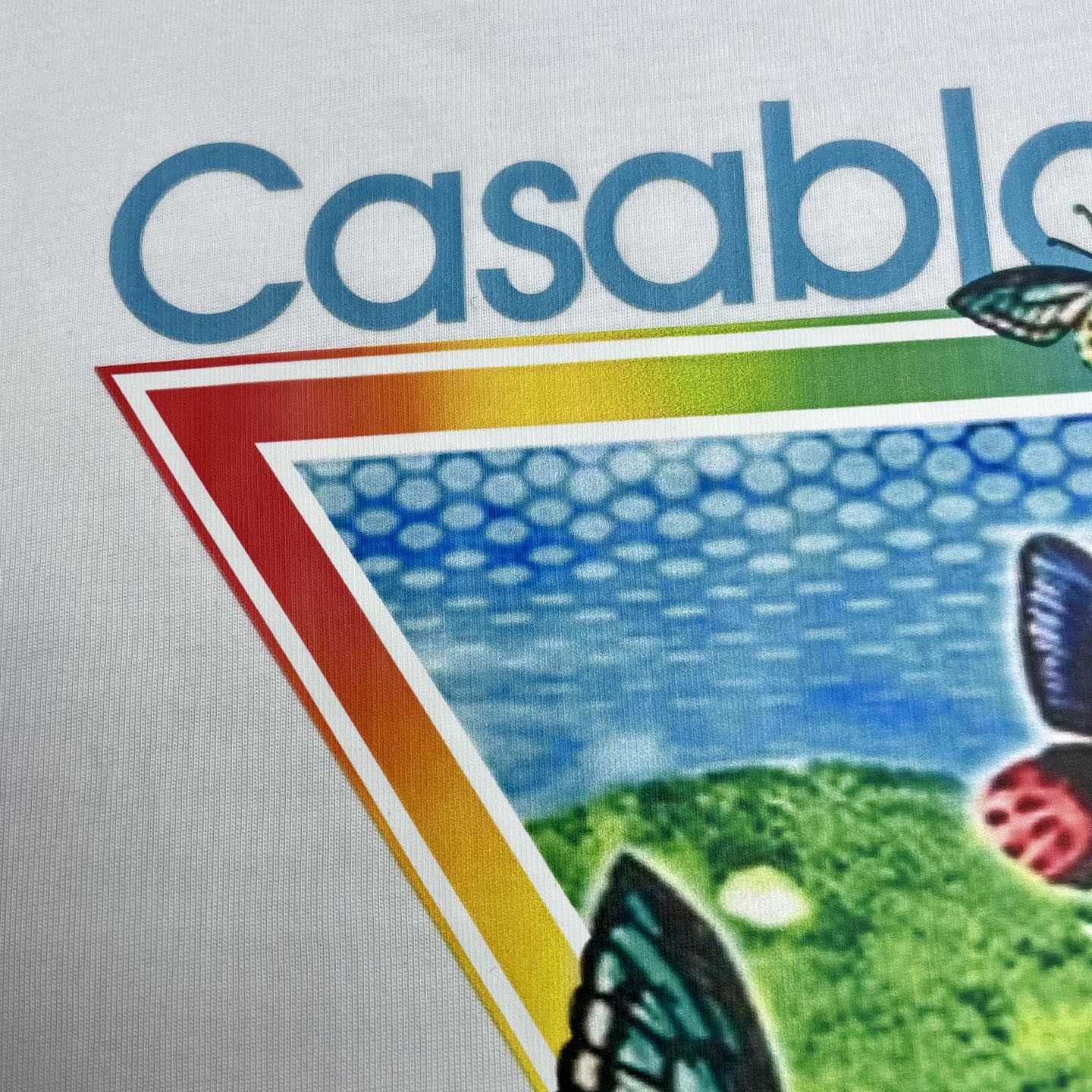 Casablanca Tennis Club Beyond Destiny Short Sleeve T‑Shirt C1132 - DesignerGu