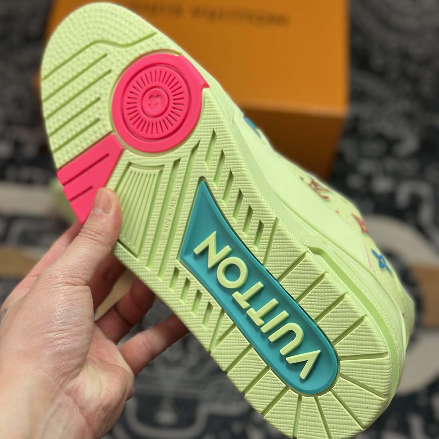 Louis Vuitton LV Trainer Sneaker - DesignerGu