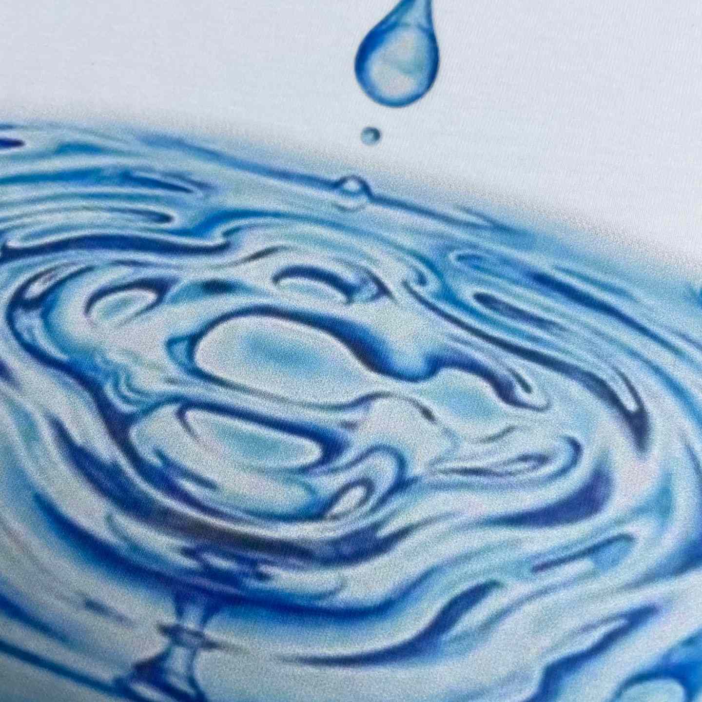 Casablanca DRIP LOGO SHORT SLEEVE T‑SHIRT C1128 - DesignerGu