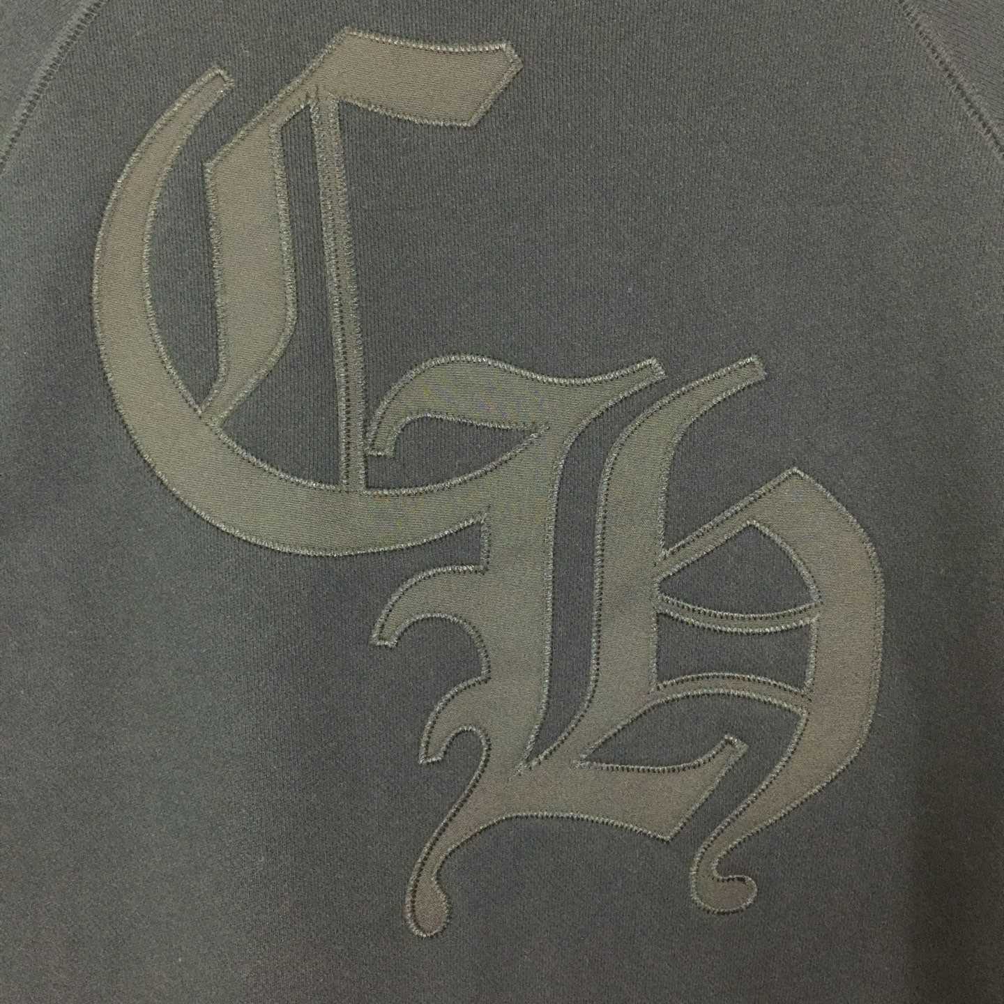 Chrome Hearts Cemetery Cross Crew-neck Sweatshirt - DesignerGu