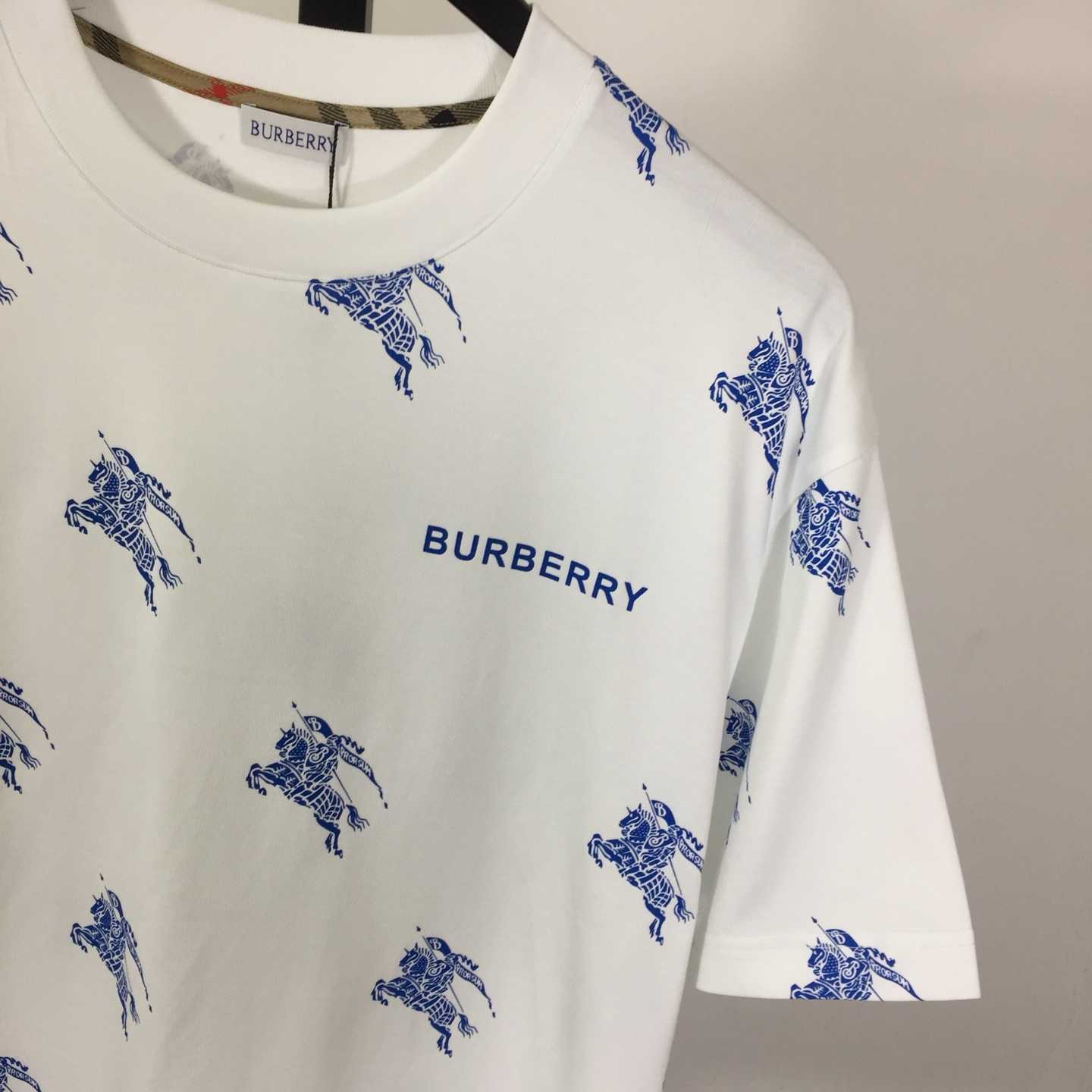 Burberry Logo Cotton T-shirt - DesignerGu