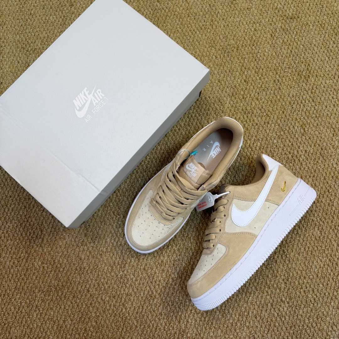 Nike Air Force 1 Low White and yellow IQ9964-200 - DesignerGu