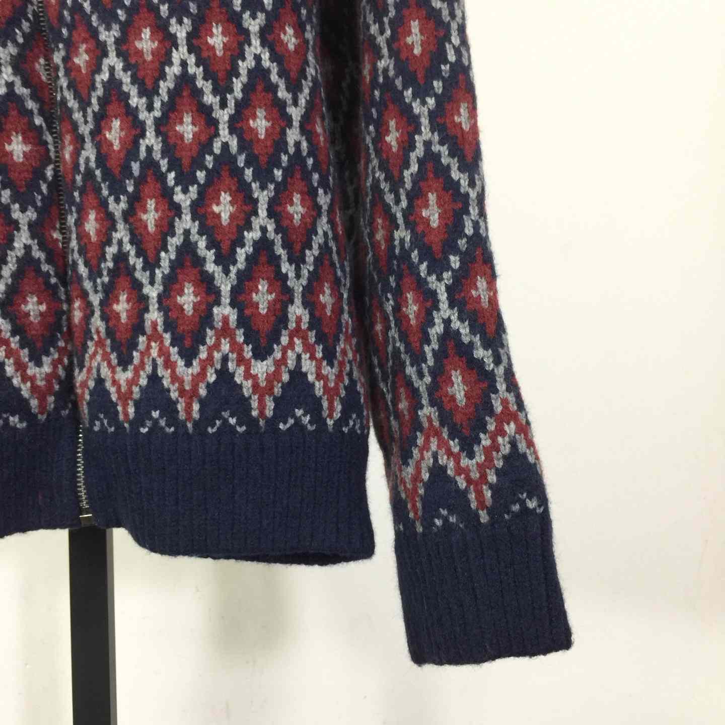 Loewe Zip-up Cardigan In Wool - DesignerGu