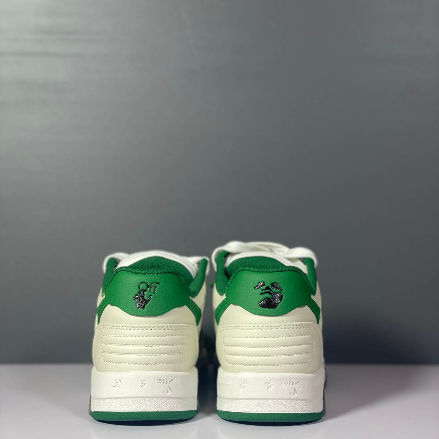 Off-White Out Of Office Low 'White Green' - DesignerGu