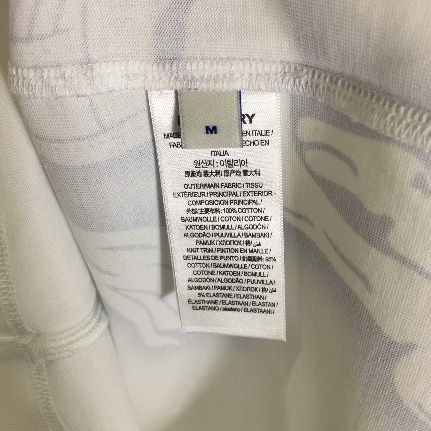 Burberry Logo Cotton T-shirt - DesignerGu