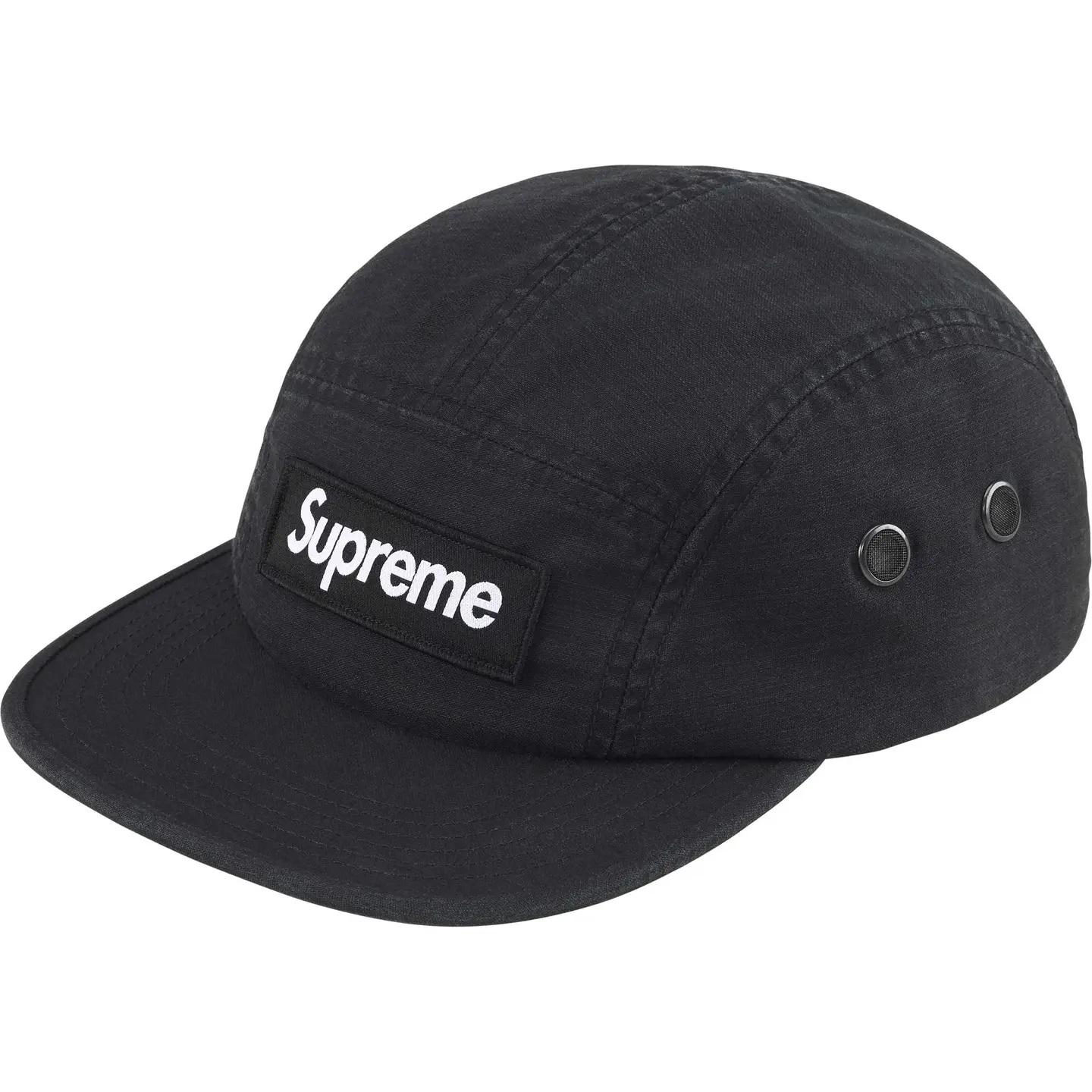 Supreme Military Camp Cap 'Black' - DesignerGu