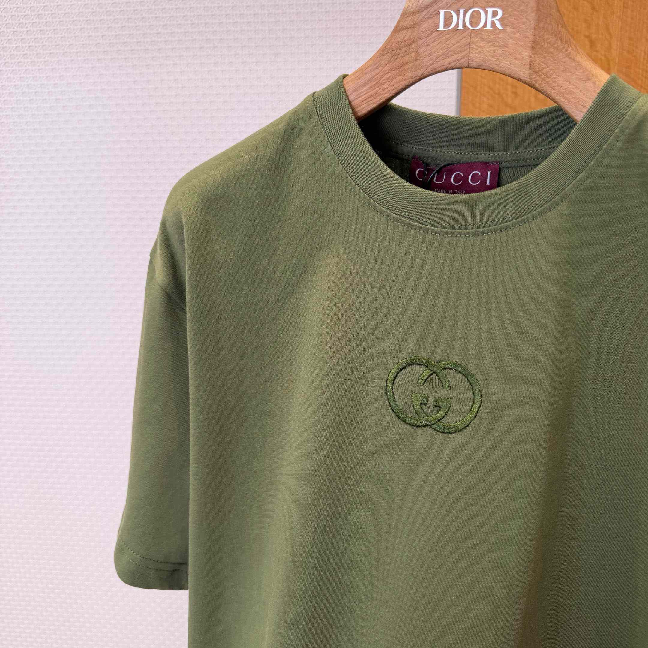 Gucci Cotton Jersey T-shirt With Embroidery - DesignerGu