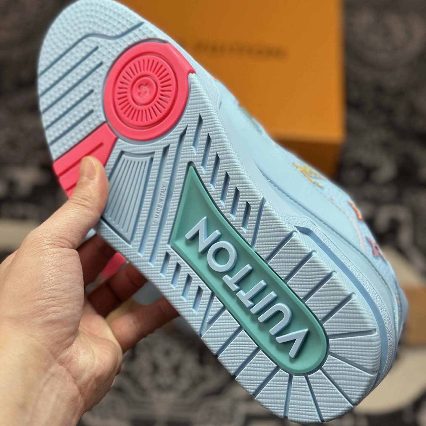 Louis Vuitton LV Trainer Sneaker - DesignerGu