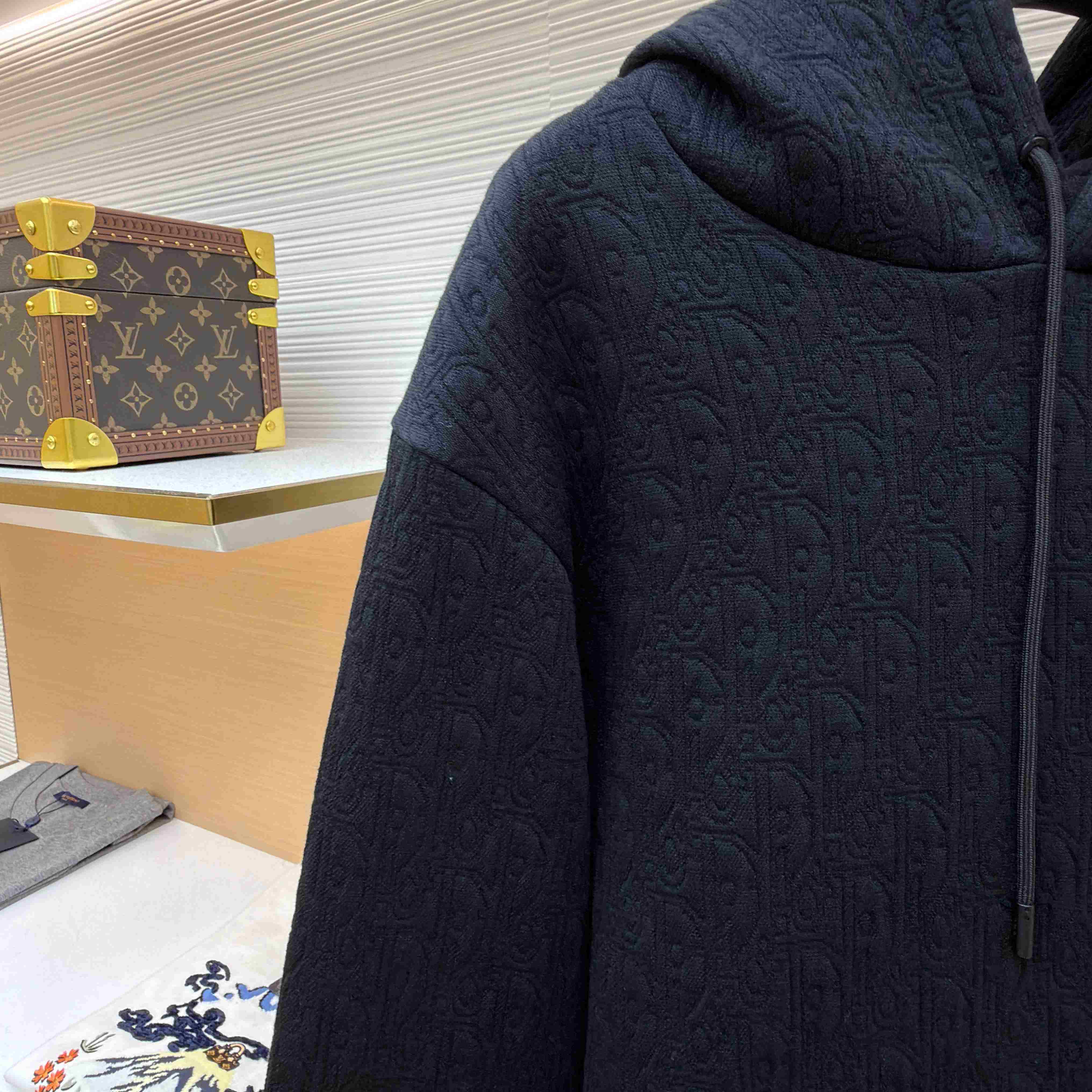 Dior Oblique Hooded Sweatshirt - DesignerGu