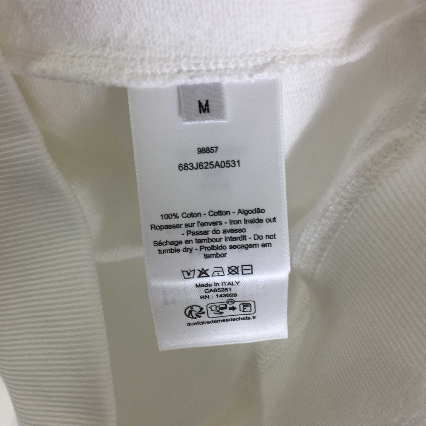 Dior Sweatshirt with Dior Clover Embroidery - DesignerGu