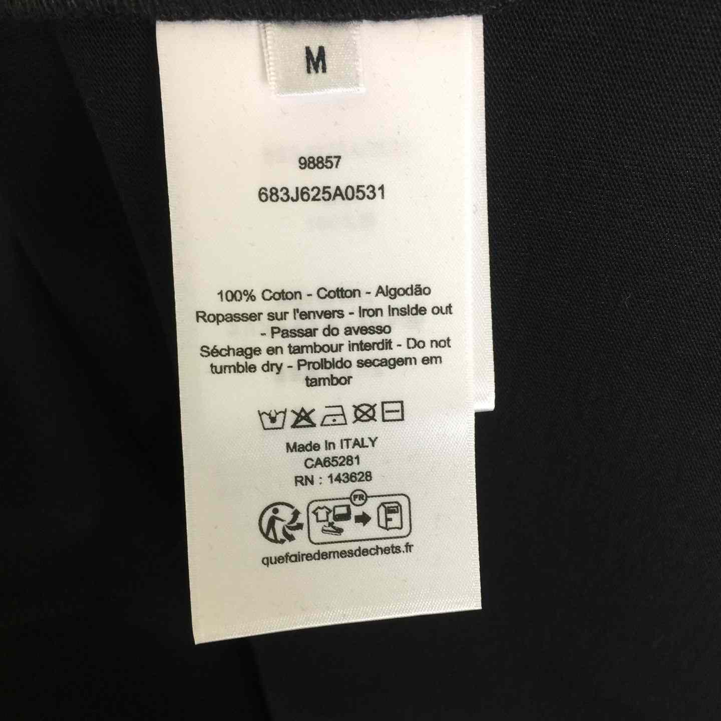 Dior T-Shirt With Dior Clover Embroidery - DesignerGu