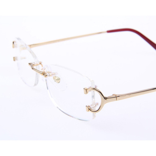 Cartier CT 4193826 Eyeglasses In Gold - DesignerGu
